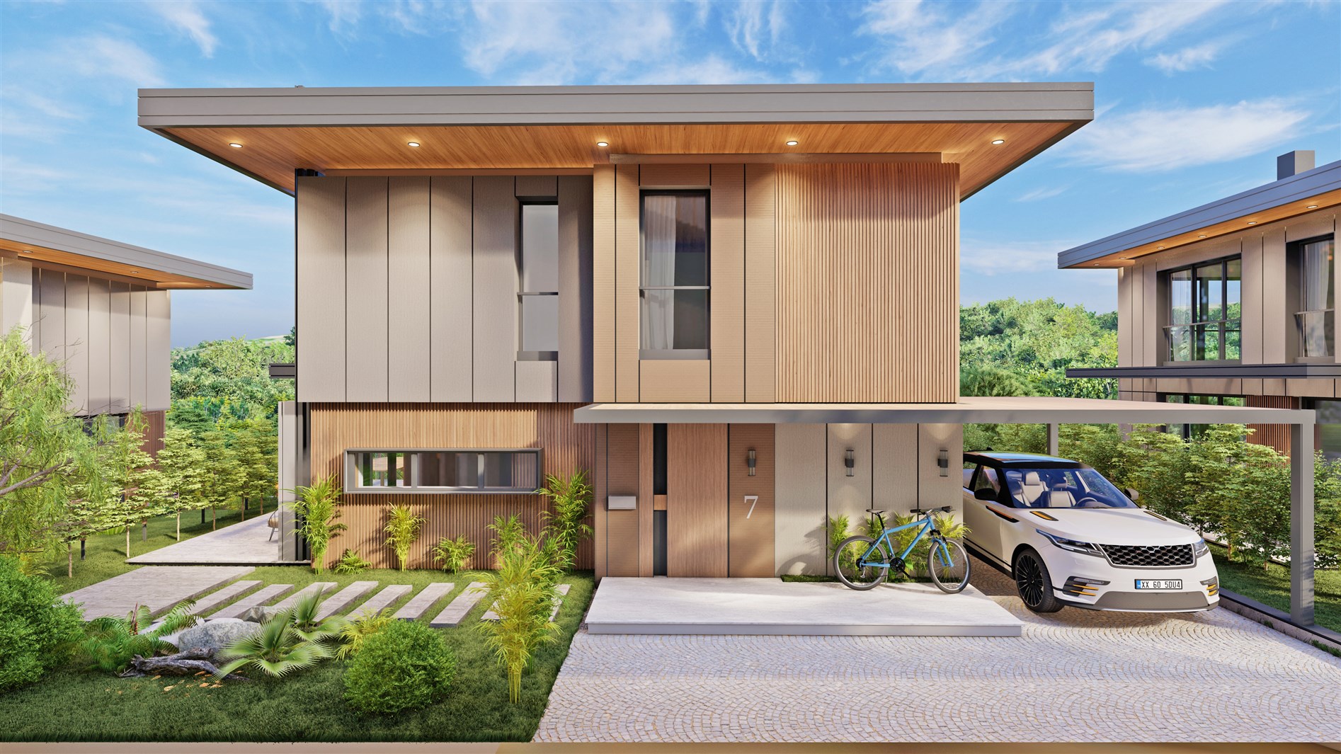 Off-Plan Ultra-Modern Villas For Sale In Istanbul Asian - Private, secure parking