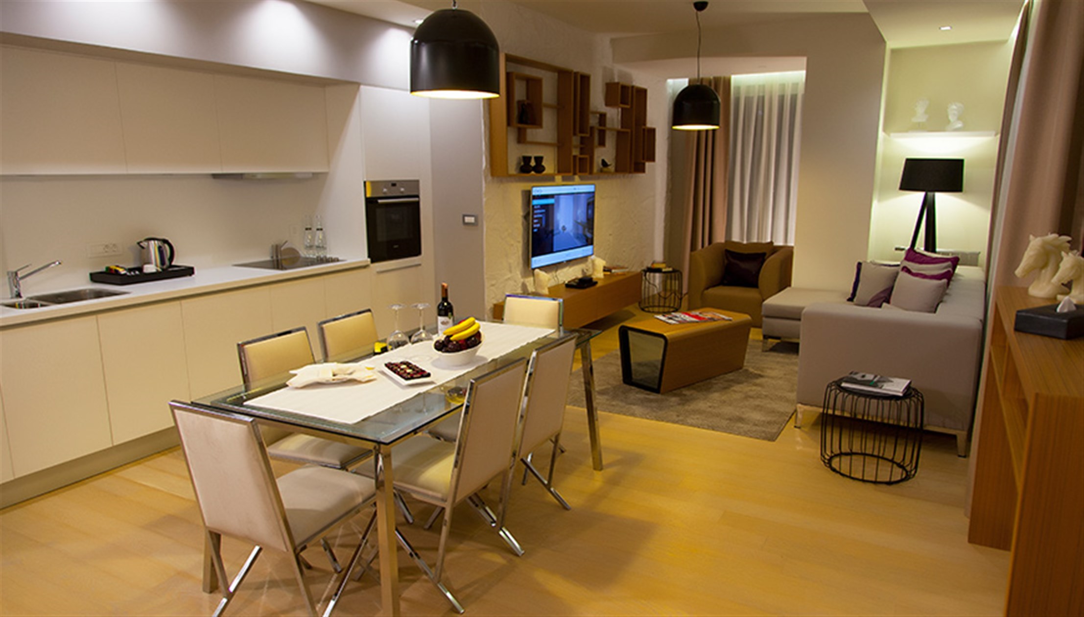 Impeccable City Centre Istanbul Property For Sale - Spacious open-plan living