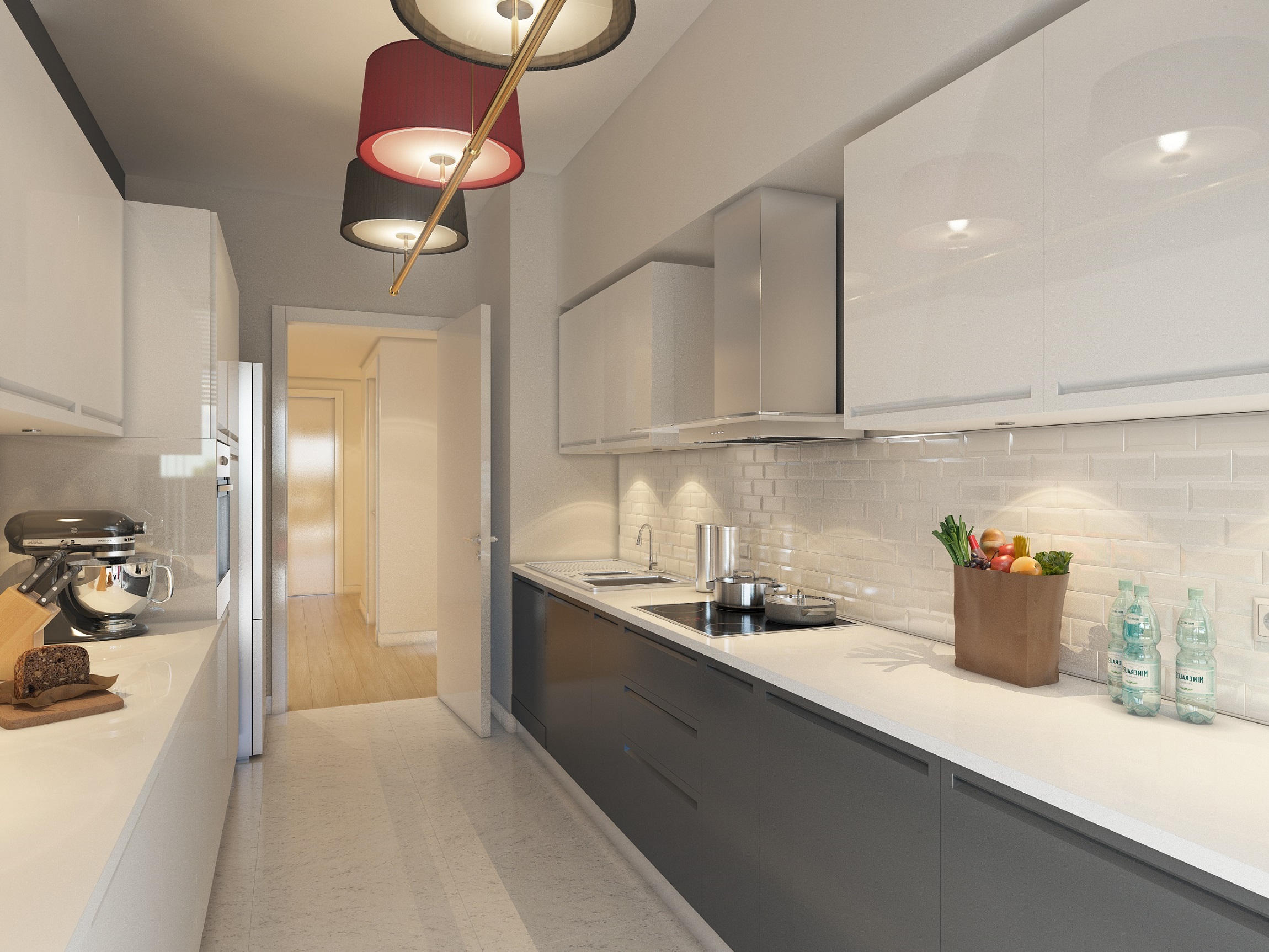 Trendy Off-Plan Istanbul Asian Property For Sale - Sleek modern kitchen