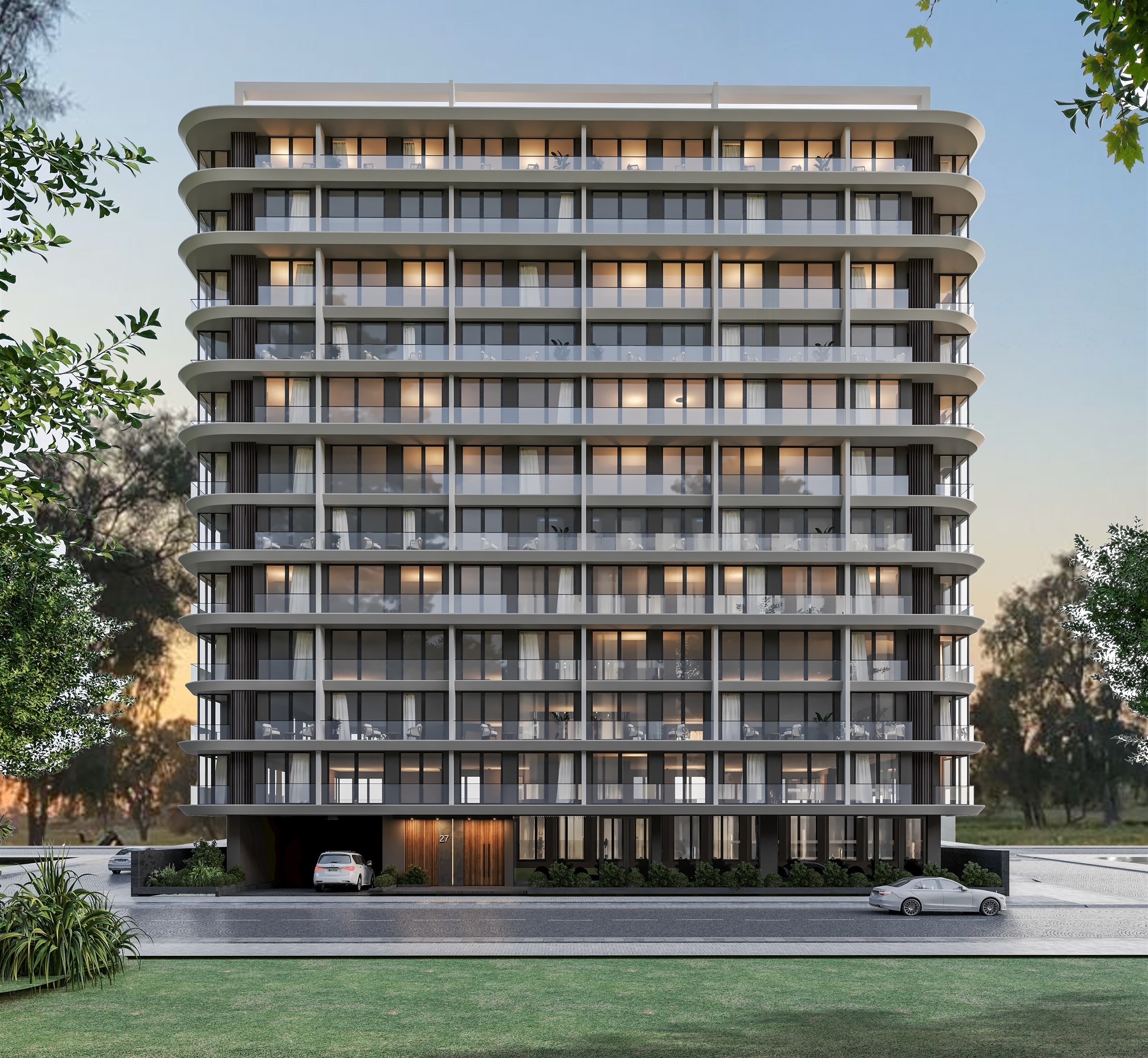 Stylish Istanbul Properties For Sale - Modern apartment building