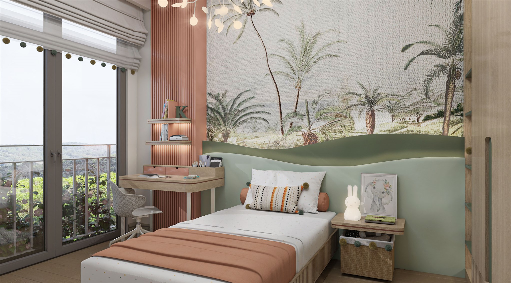 Newly Built Istanbul Apartments In Eyup City Centre- Bright and airy double bedroom