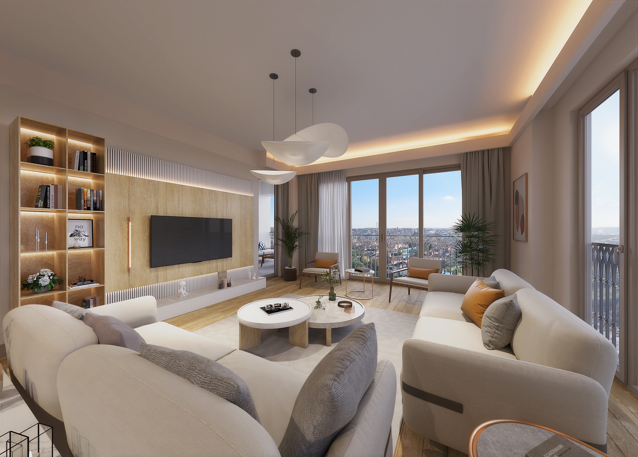Notable Off-Plan Istanbul City Centre Eyup  Apartments - Stylish and modern living spaces