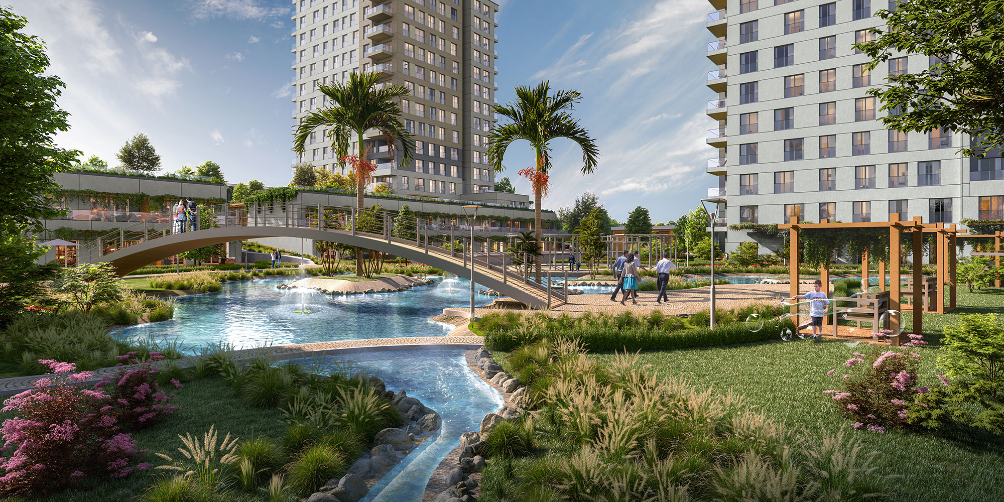 Upscale Off-Plan Apartments For Sale - Stunning social areas and exterior