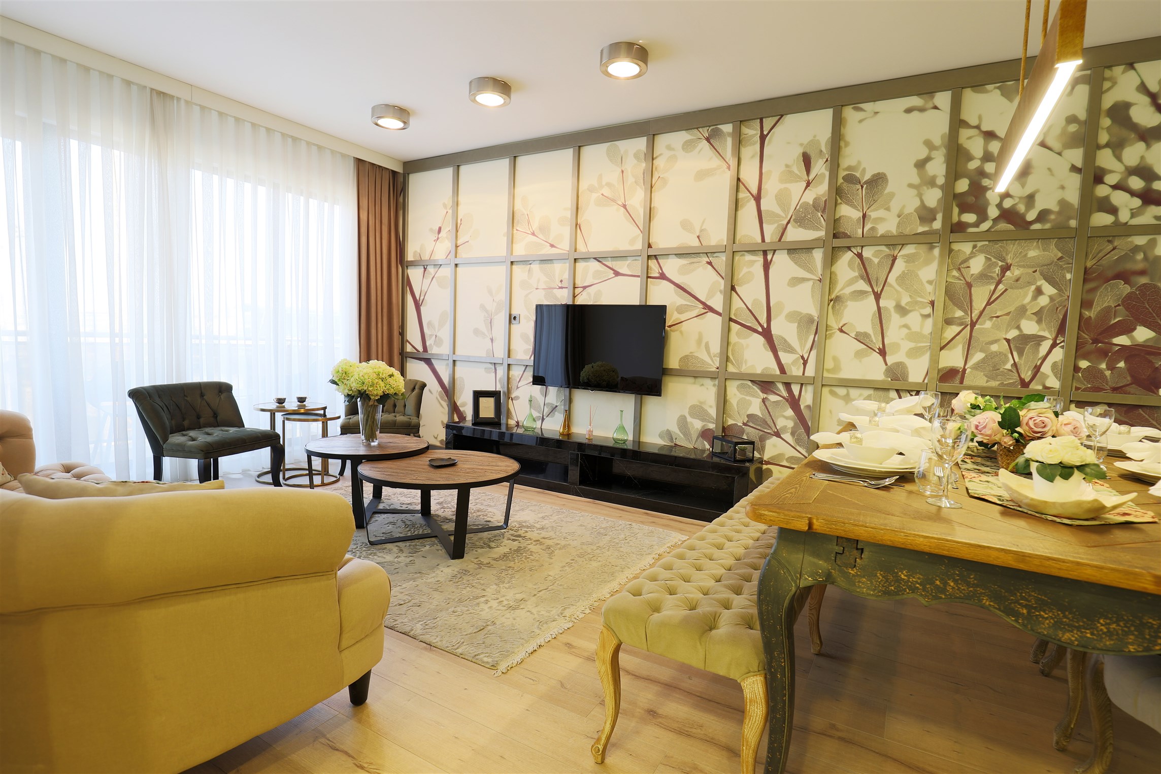 Newly Built Captivating Apartments In Istanbul For Sale - Stylish interior design throughout