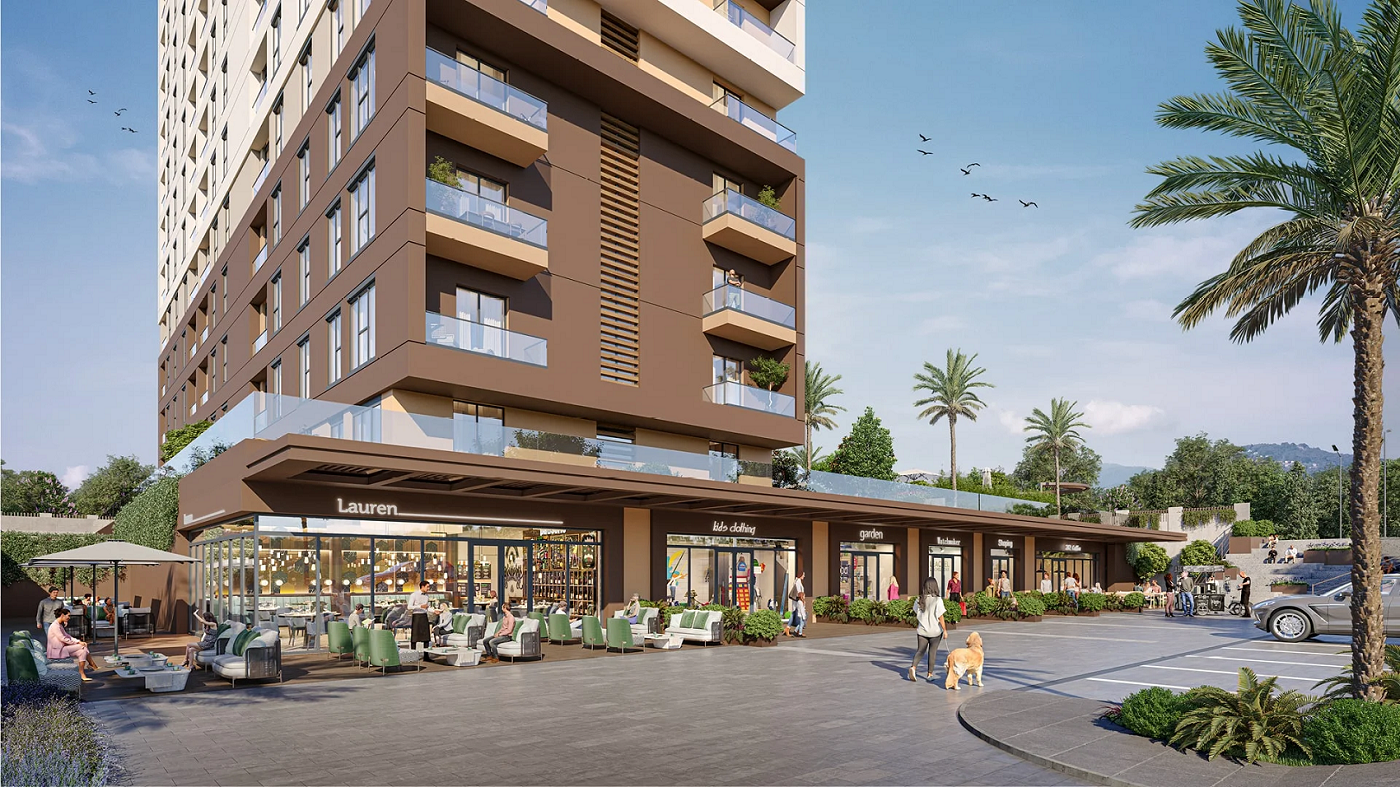 Notable Off-Plan Apartment For Sale in Istanbul - Commercial dining and shopping