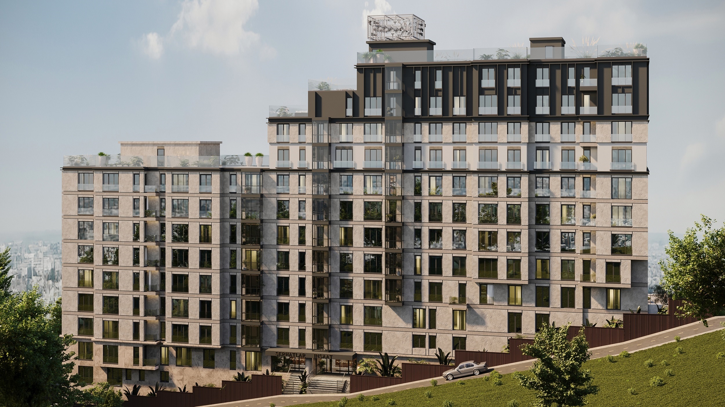 Desirable Off-Plan Istanbul Apartments in Eyup For Sale - Beautifully designed on the elevated hill