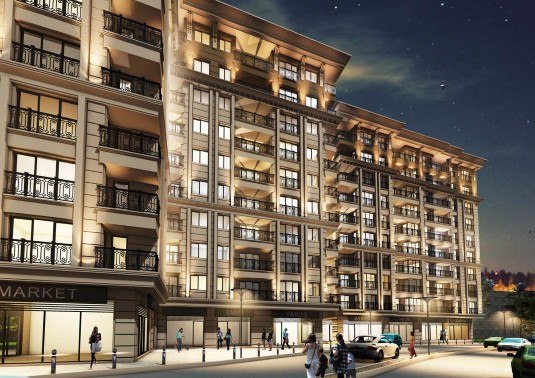 	 For Sale - Istanbul Luxury Apartments Close To The City Centre And Vialand - Complex view
