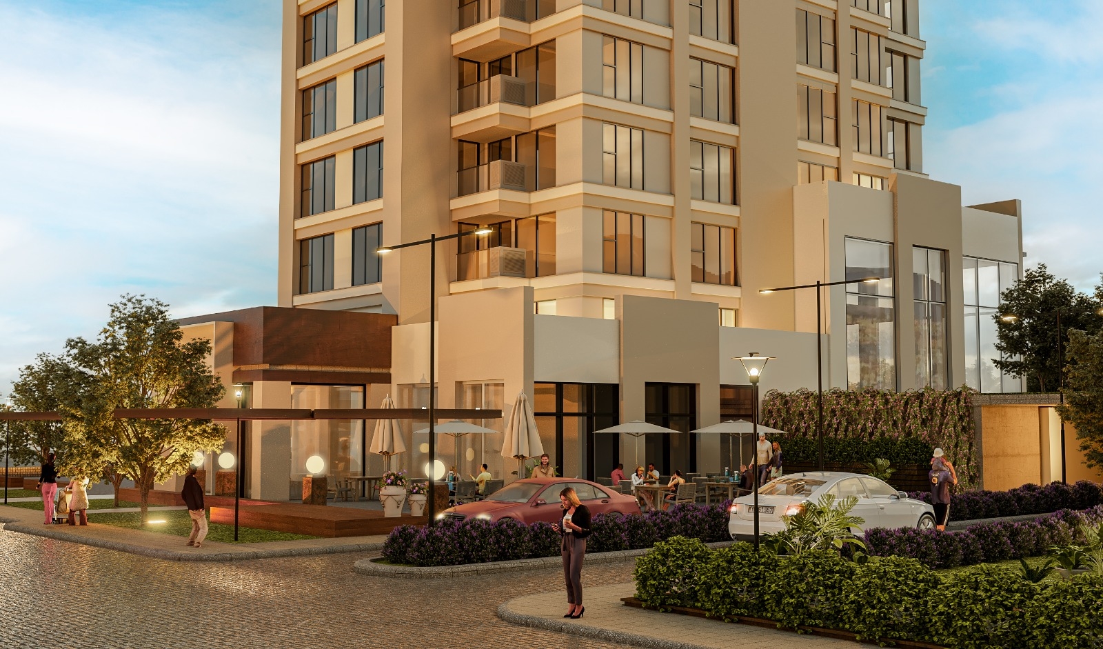 Exceptional Off-Plan Asian Istanbul Property For Sale - Ground floor commercial units