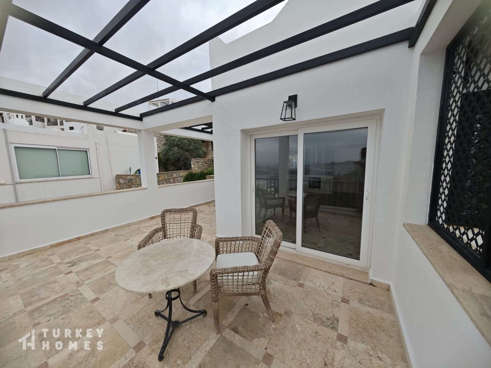 Meticulous Sea View Yalikavak Villa For Sale – Roof terrace with sea views