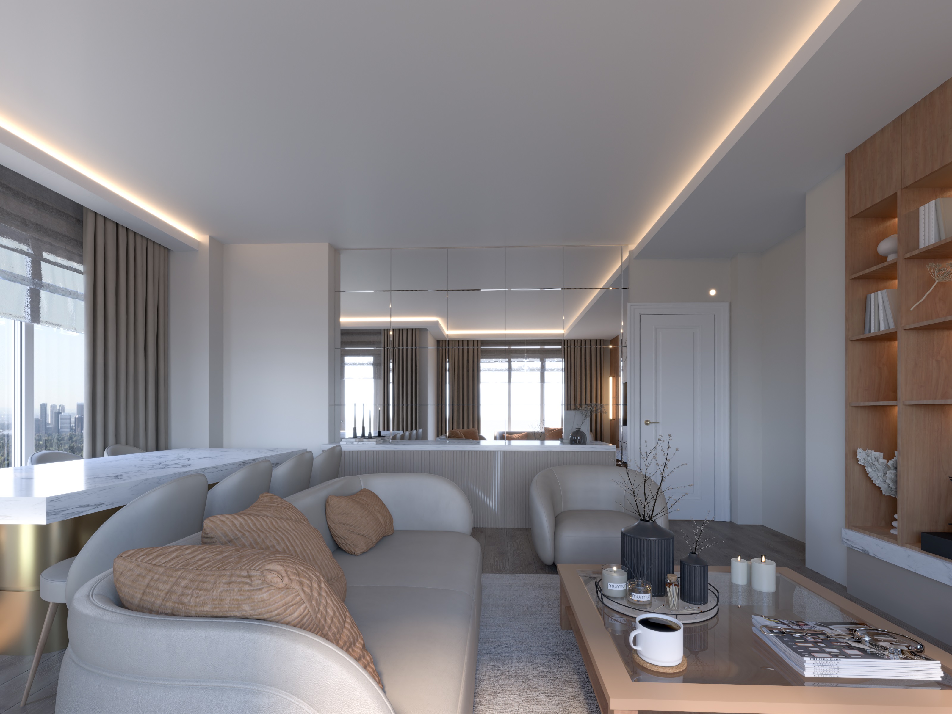 Urban Asian Istanbul Luxury Properties For Sale - Stylish living space