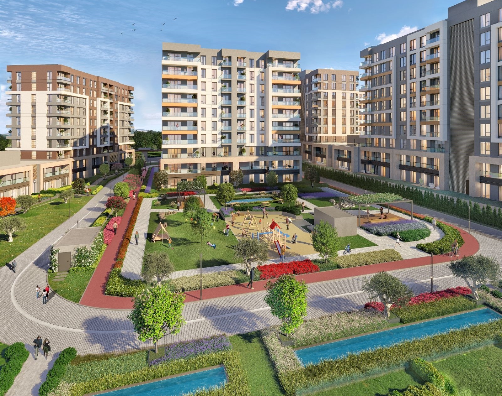 Trendy Off-Plan Istanbul Property For Sale - A gorgeous complex of luxurious apartments