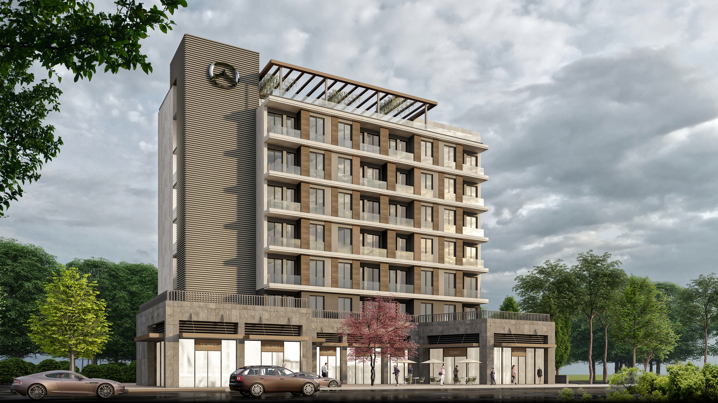 Simplistic Istanbul Apartments For Sale in Kagithane - Natural surroundings