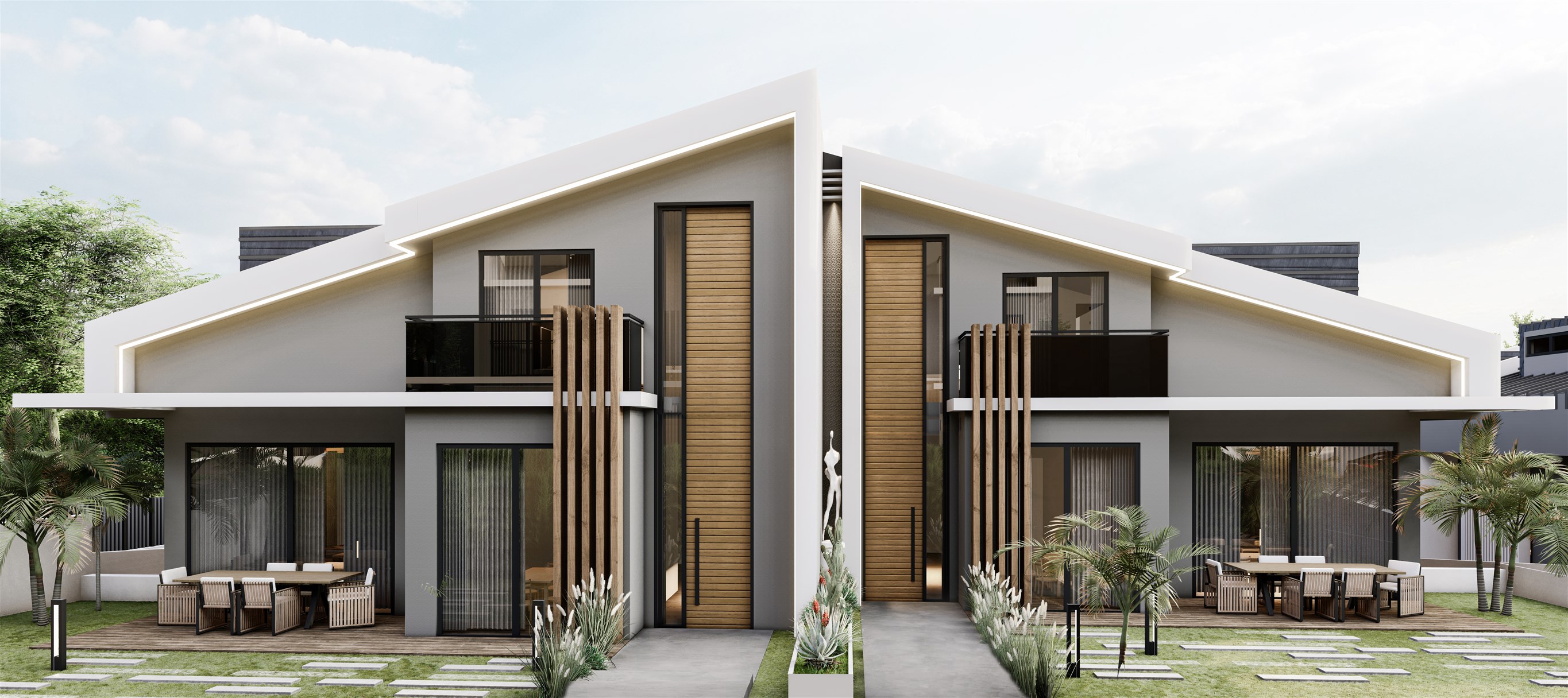 Superior Forest View Villas For Sale In Istanbul - Stunning semi-detached villa