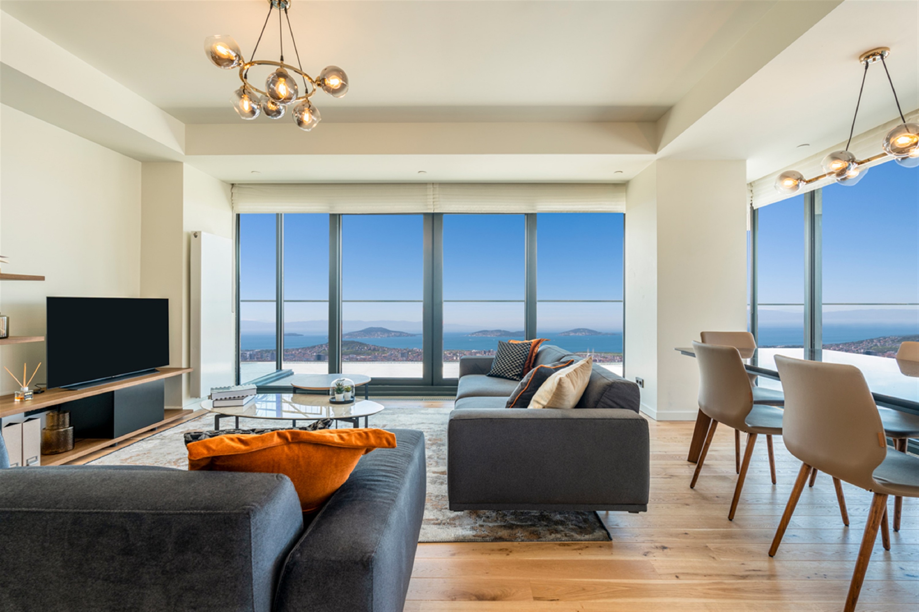 Modern Investment Properties For Sale In Istanbul - Large living spaces