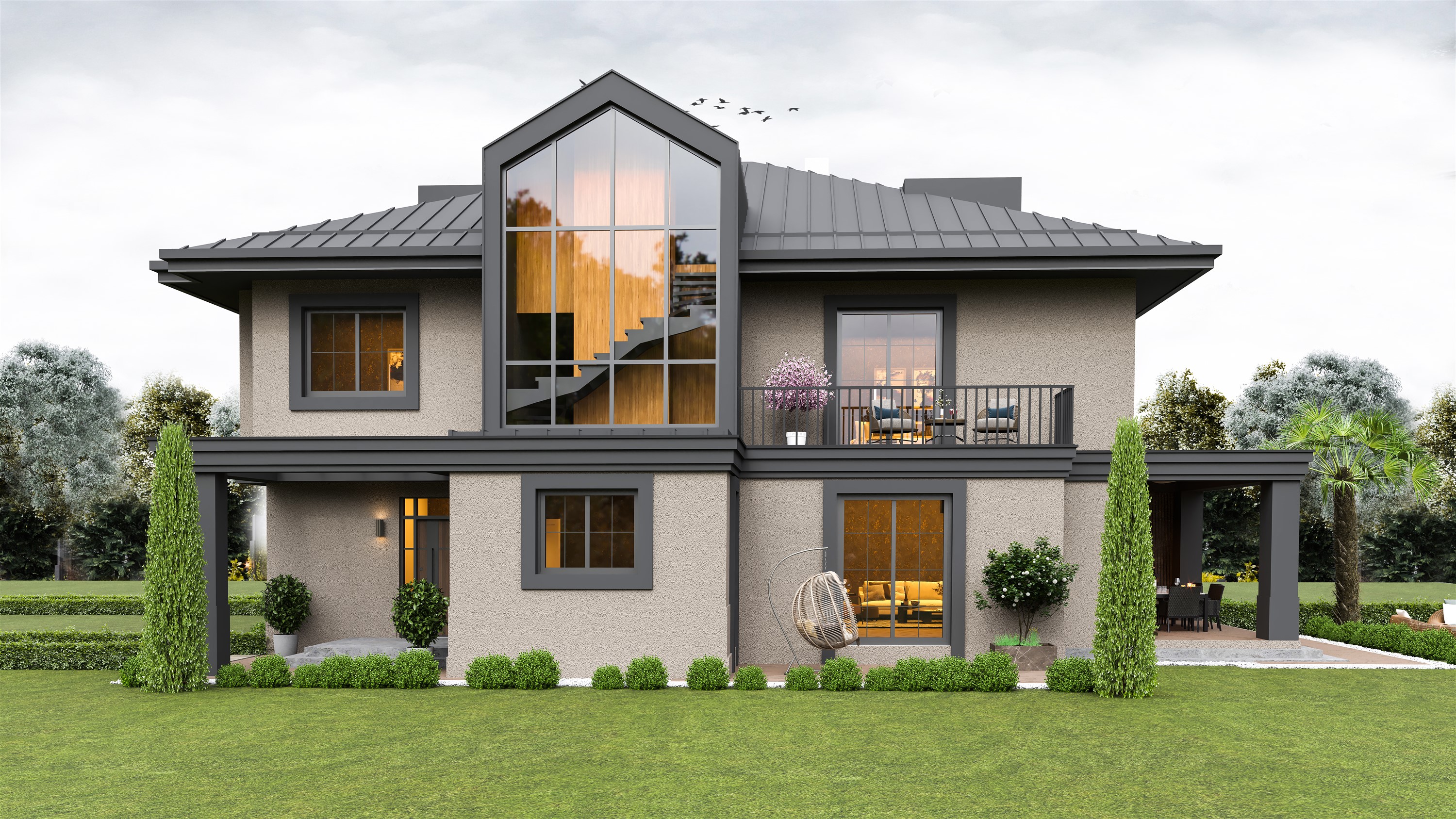 Lavish Smart Home Villas For Sale in Eyup - Stunning villas with private garden