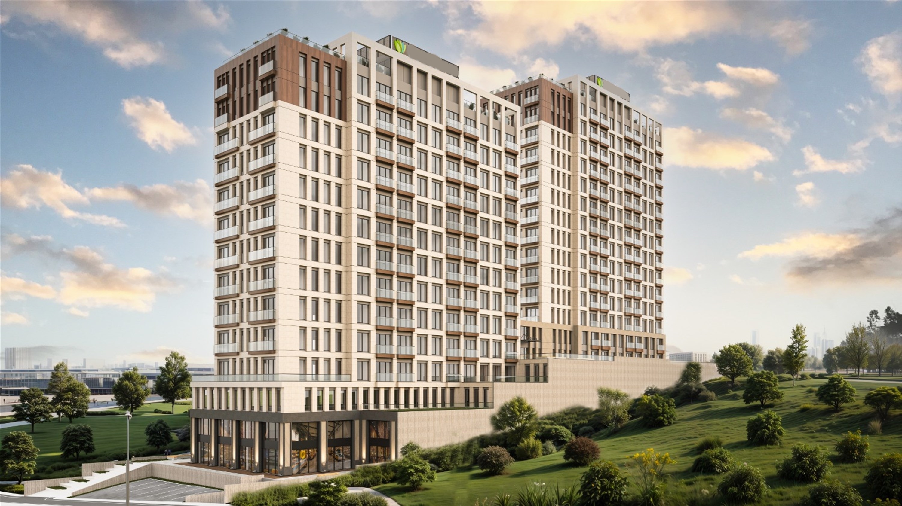 Off-Plan Istanbul Apartments And Offices In Sisli For Sale - View of the complex