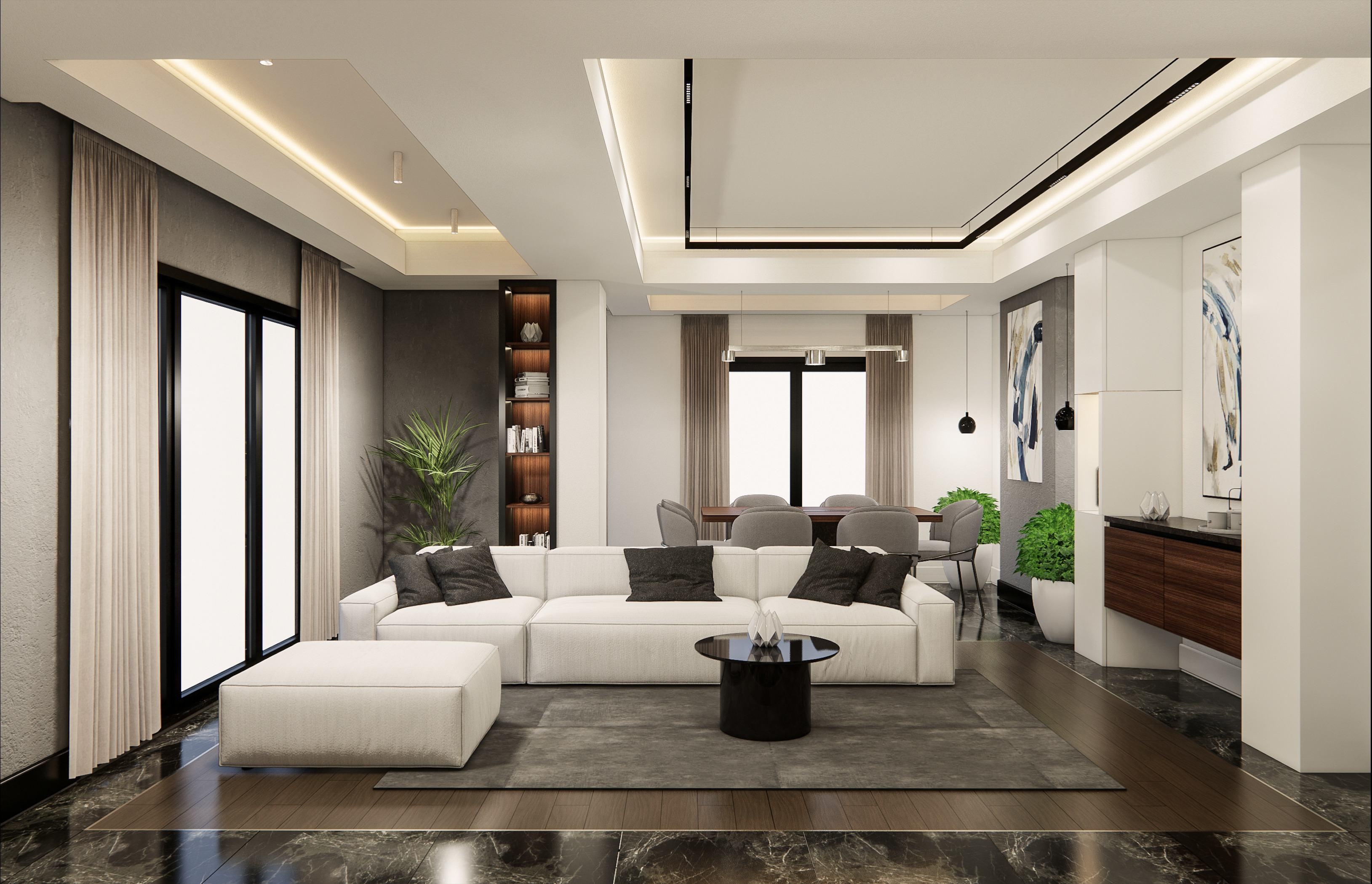 Prime Located Off-Plan Residence-Style Istanbul Properties For Sale - Stylish and spacious living