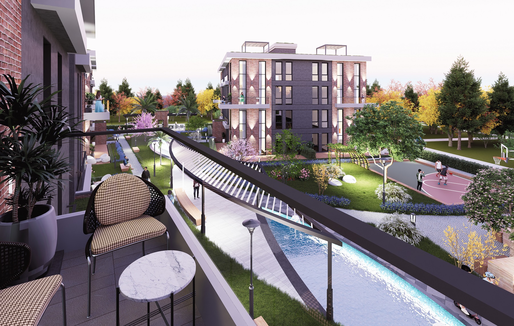 Captivating Off-Plan Istanbul Properties For Sale - Views from upper floor balconies