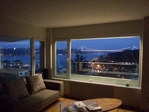 Stunning Bosphorus Penthouse Apartment For Sale, Istanbul - Panoramic Sea Views