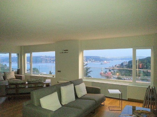 Stunning Bosphorus Penthouse Apartment For Sale, Istanbul - Panoramic Sea Views