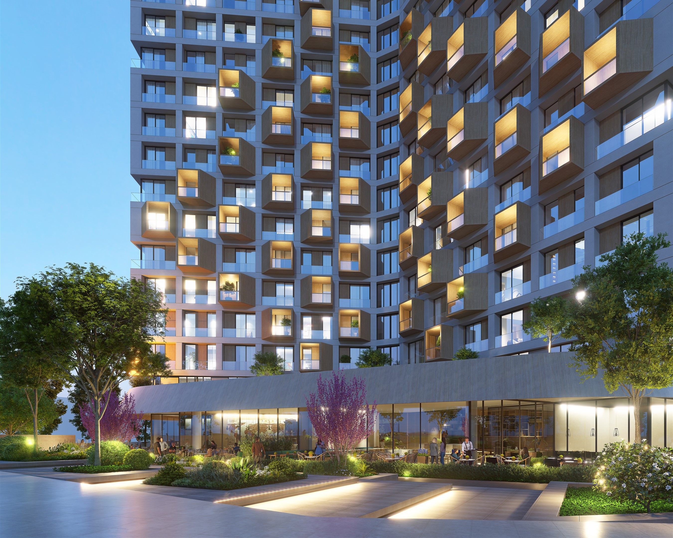 Ultra-Modern Properties For Sale In Bağcılar - Main view of the modern apartments