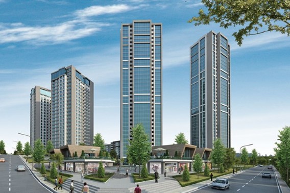 Newly Built Elegant Istanbul Investment Apartments For Sale - Complex view