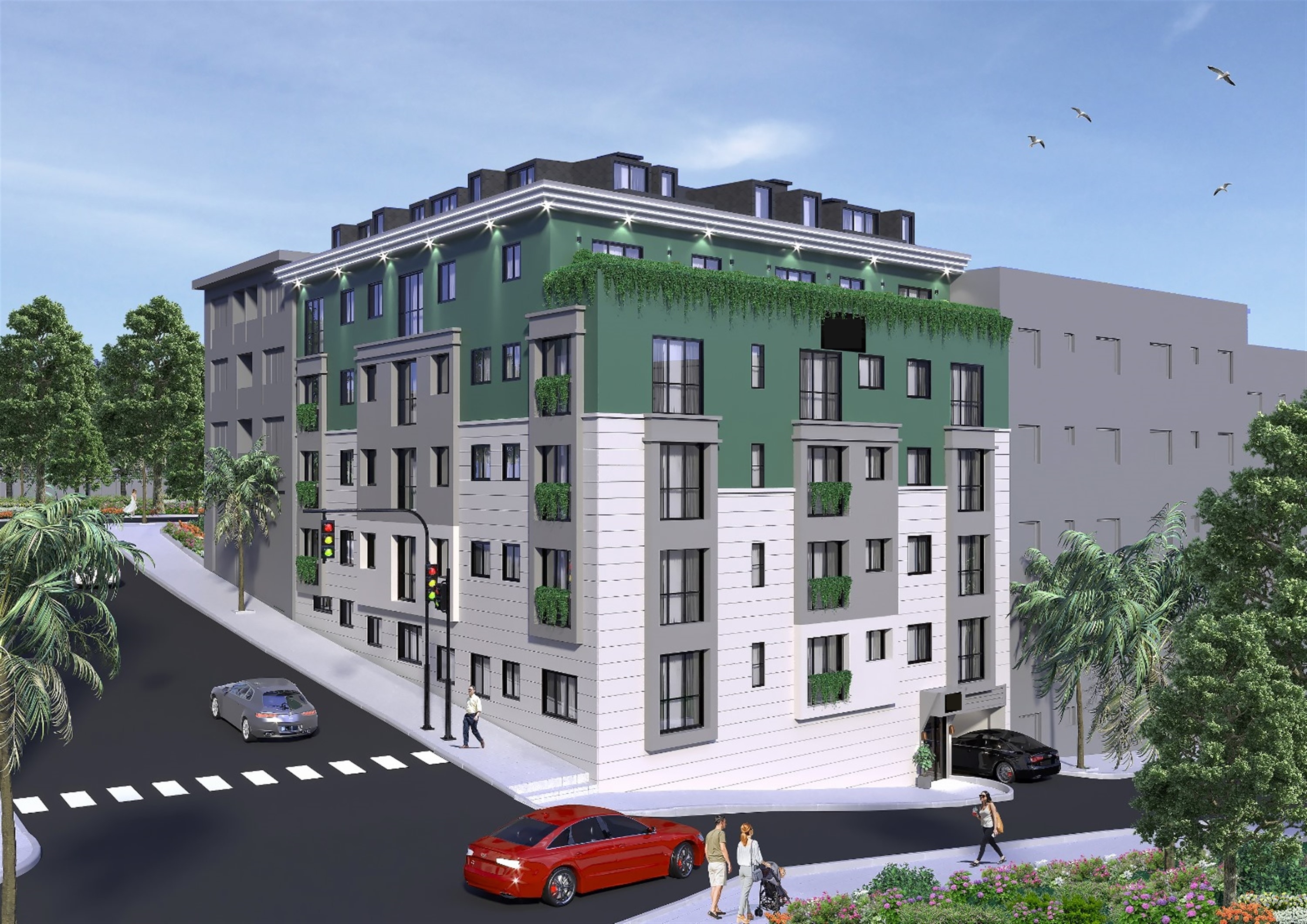 Simplistic Property Investments In Istanbul For Sale - Simple architectural design