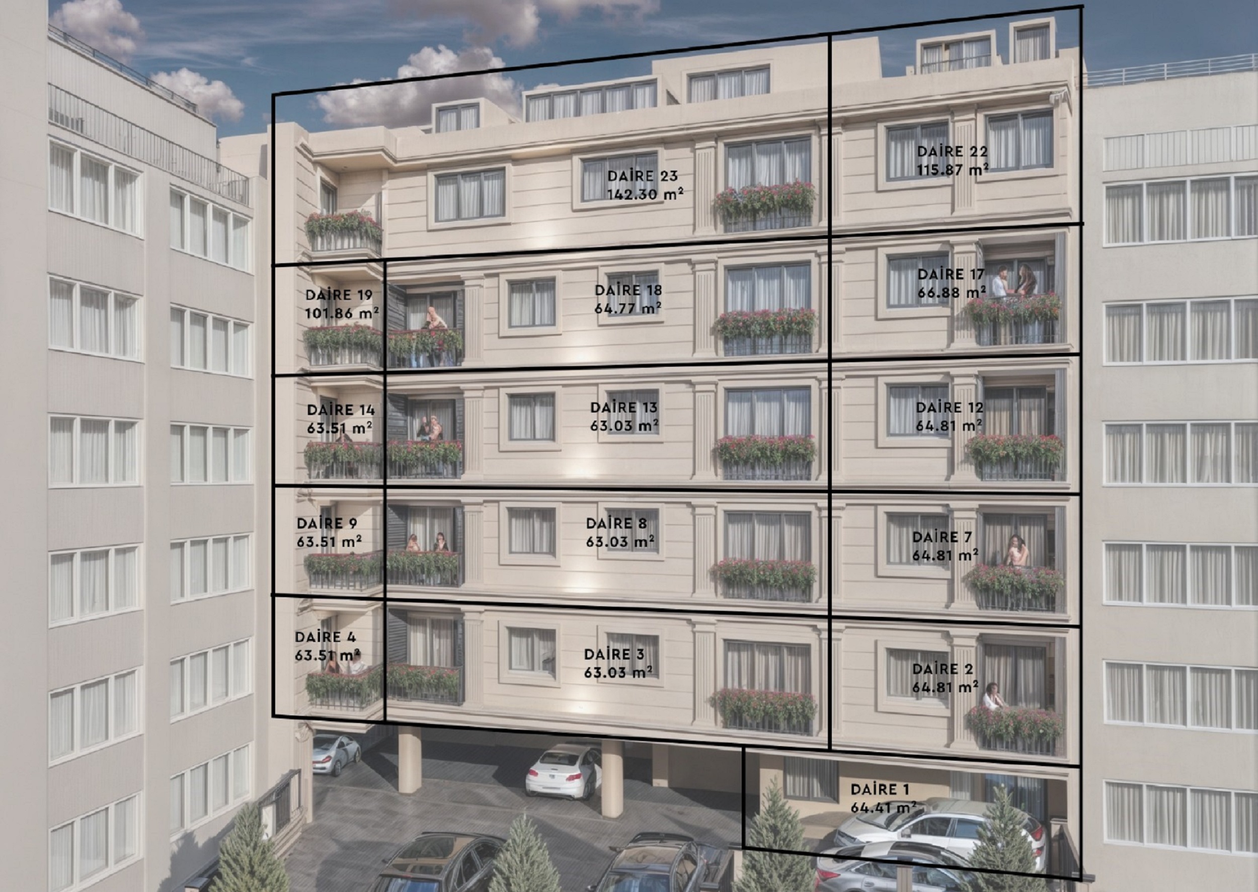 Spacious Investment Properties In Istanbul City Centre For Sale - Modern apartments