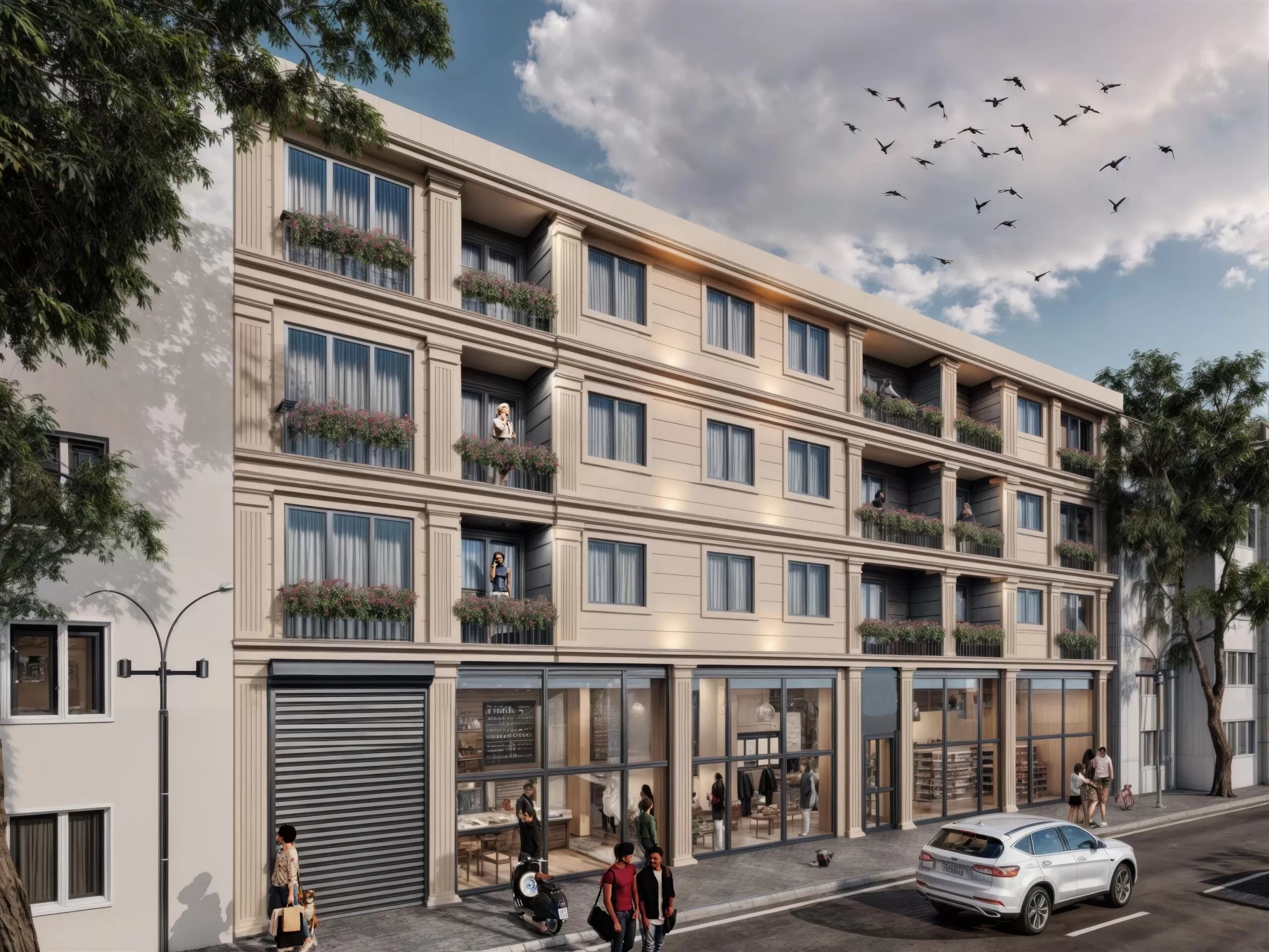 Istanbul Investment Properties For Sale - A modern apartment block