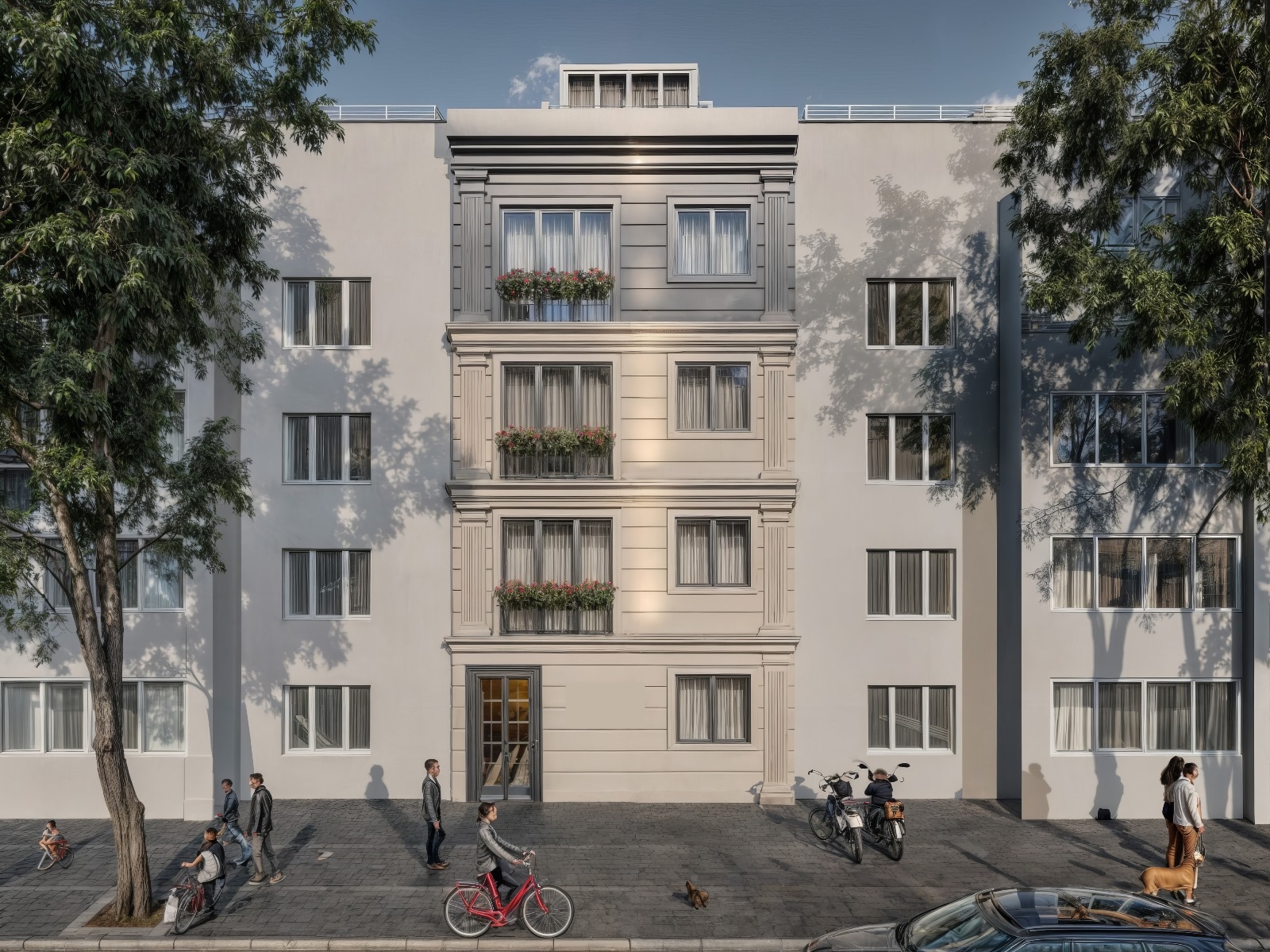 Alluring Great Value Properties In Istanbul For Sale - An elegant block of 1 and 2 bed apartment