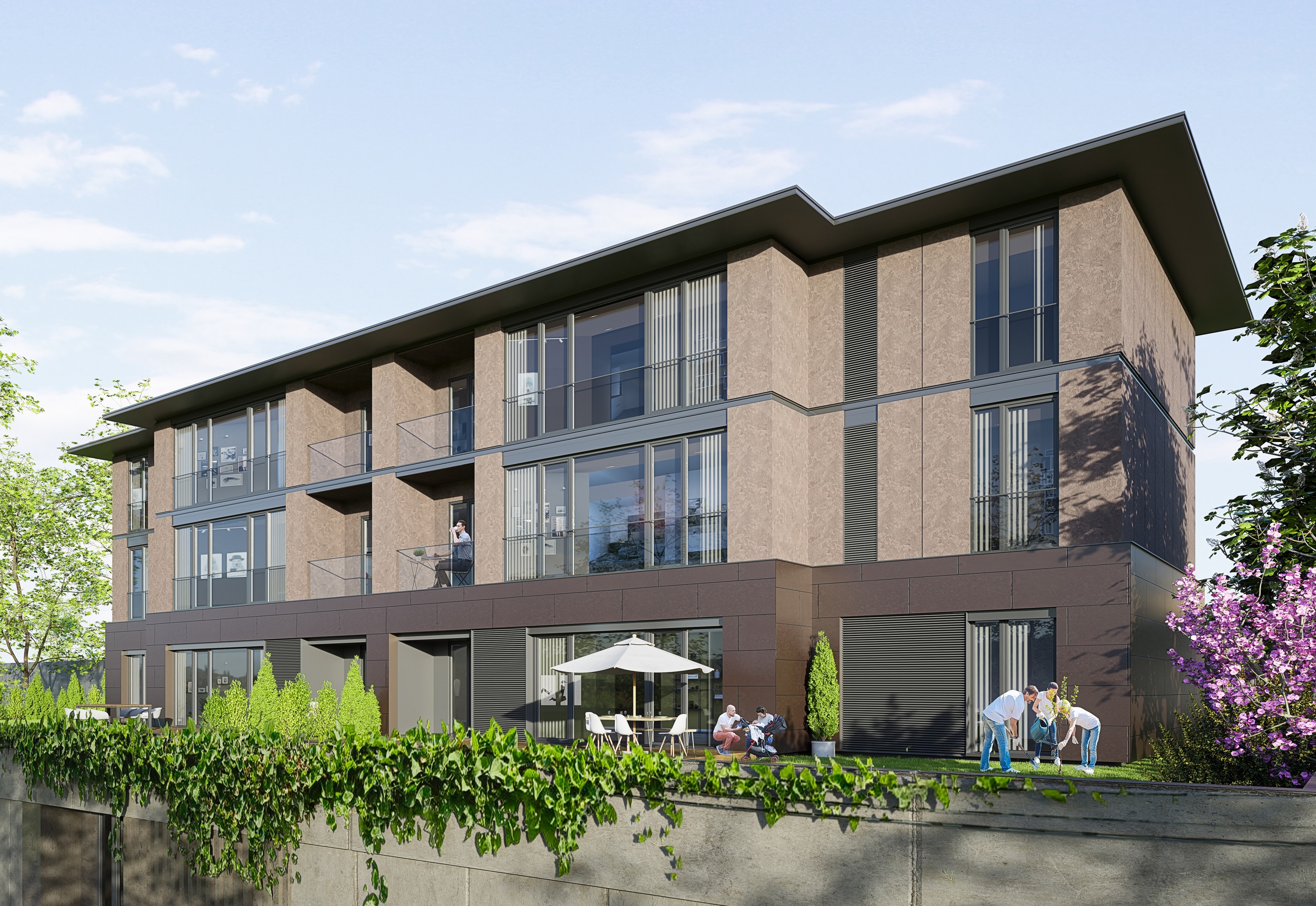 Istanbul Smart Home Apartments & Villas In Bahcesehir - View of the apartment block