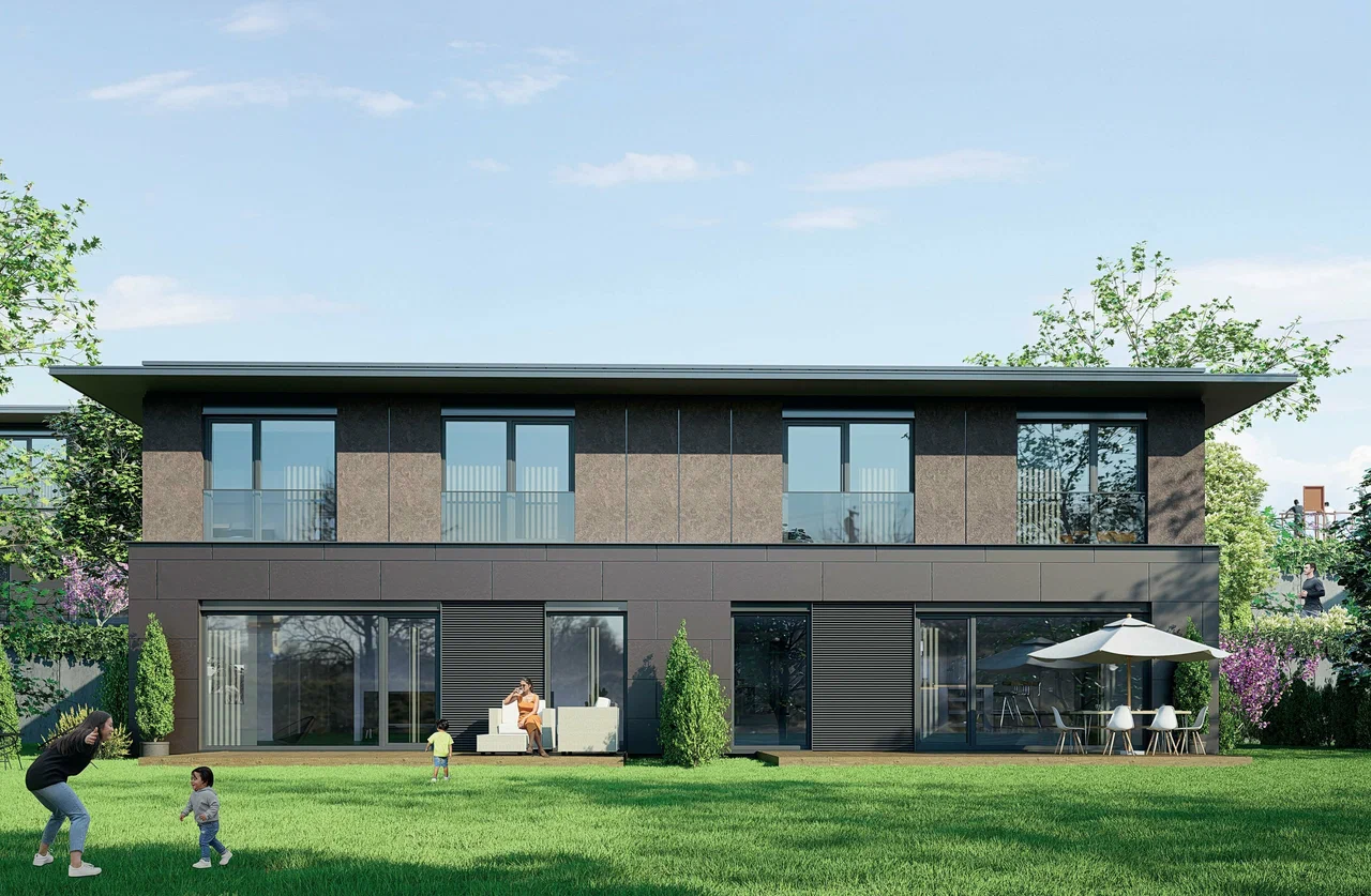 Istanbul Smart Home Apartments & Villas In Bahcesehir - Modern simplistic architecture