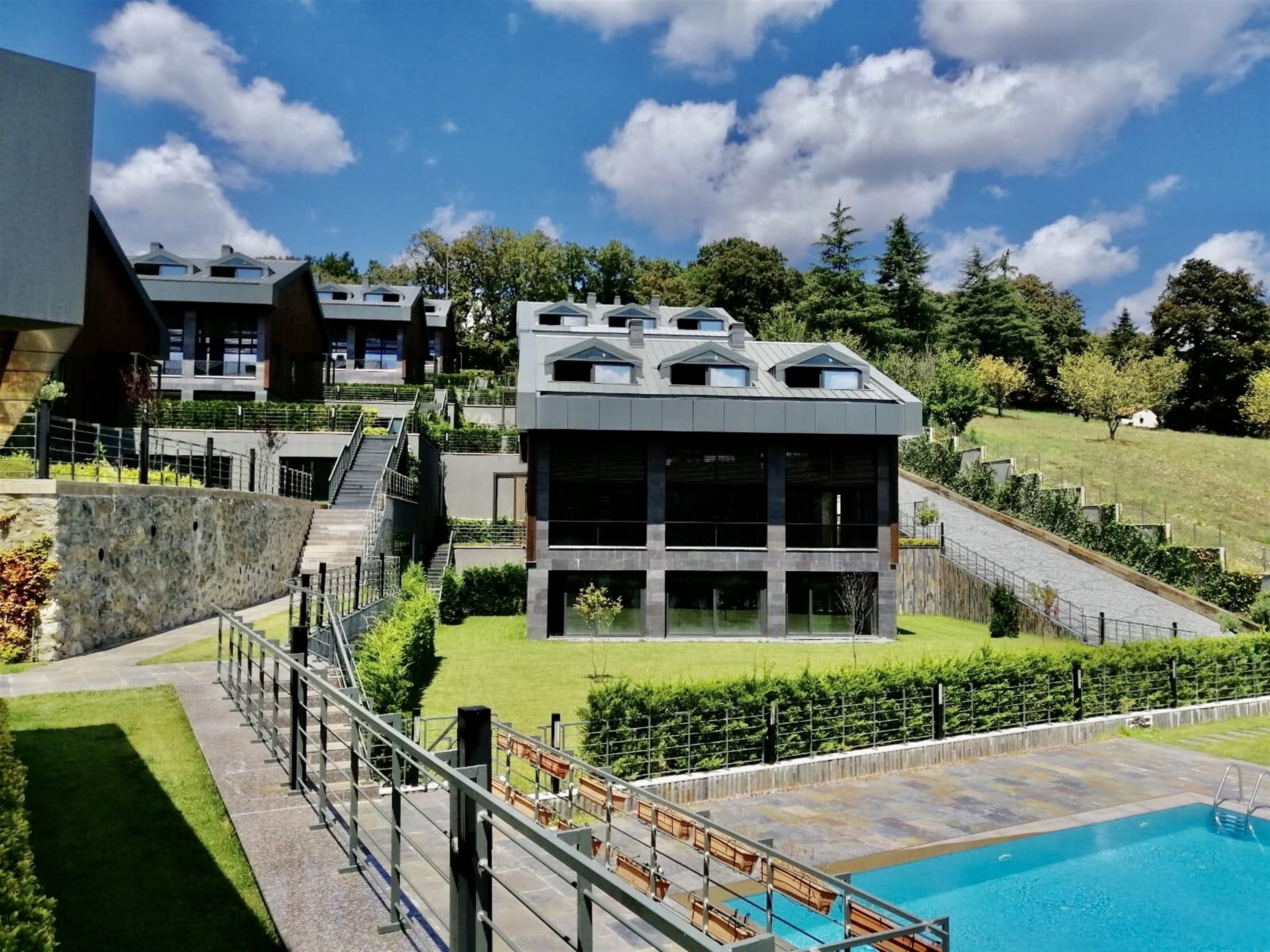 Luxury Investment Properties For Sale In Istanbul - Private garden for each villa
