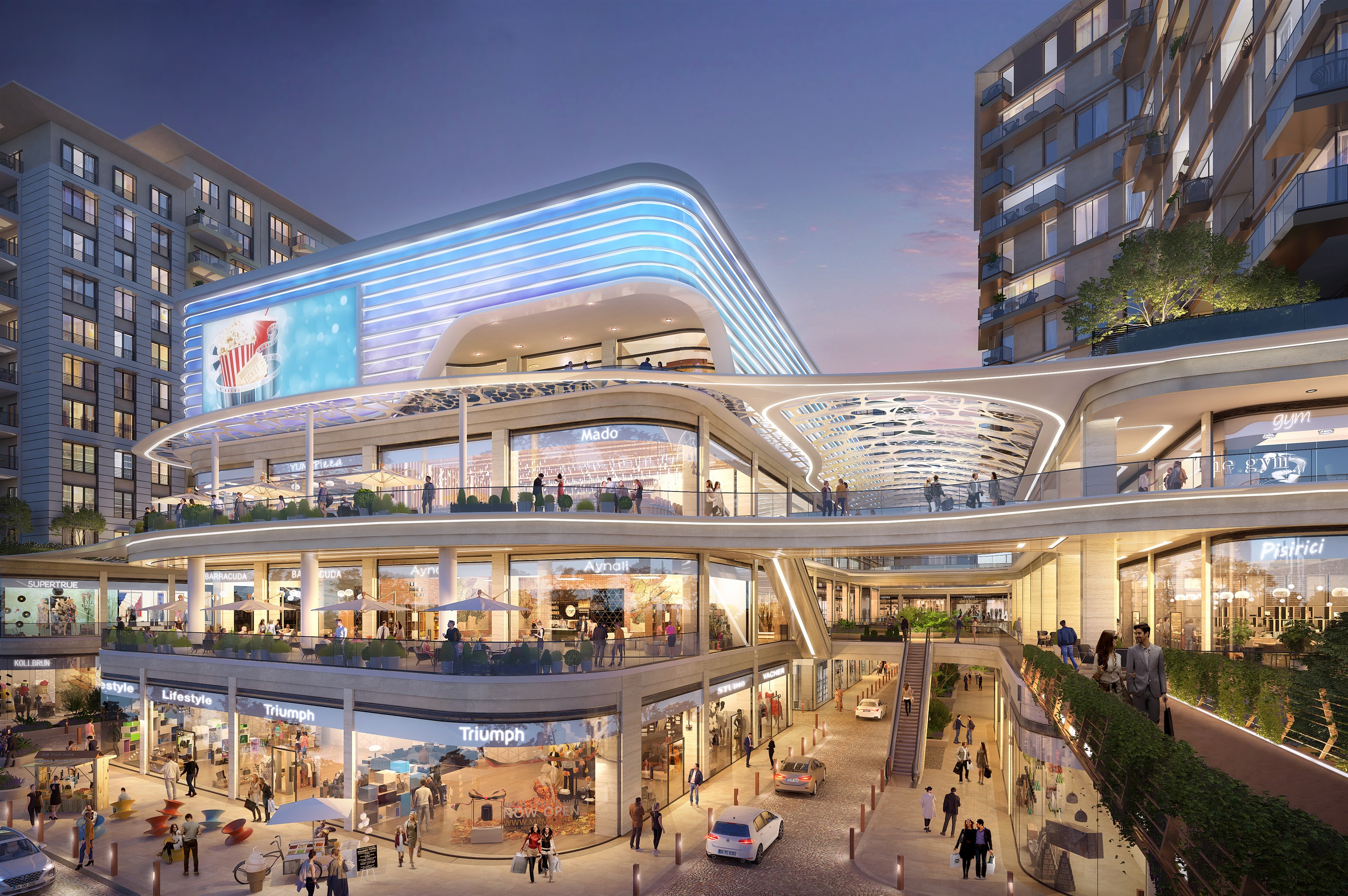 Ultra-Modern Off-Plan Apartments For Sale in Zeytinburnu, Istanbul - Ultra-modern complex with many facilities