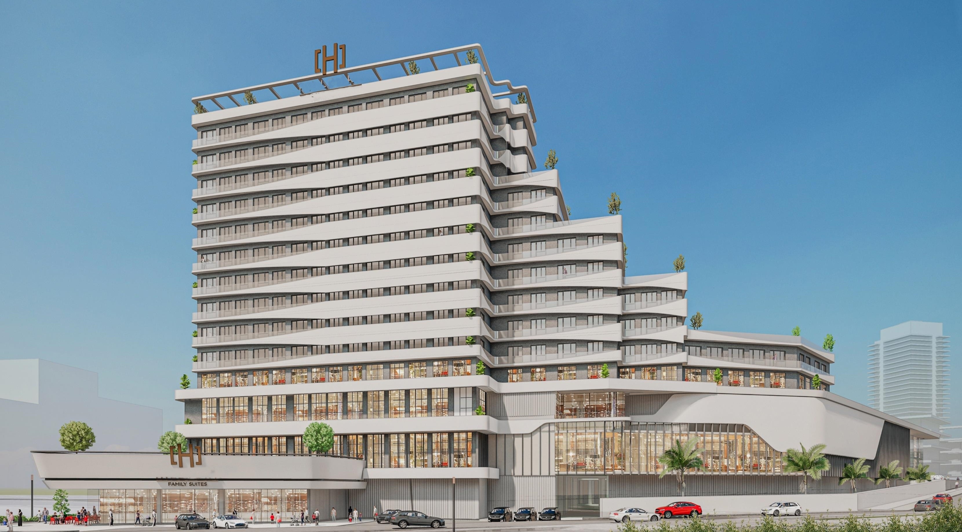 Hotel Units & Home Offices For Sale In Istanbul - Main view of the complex of Hotel suites and home offices