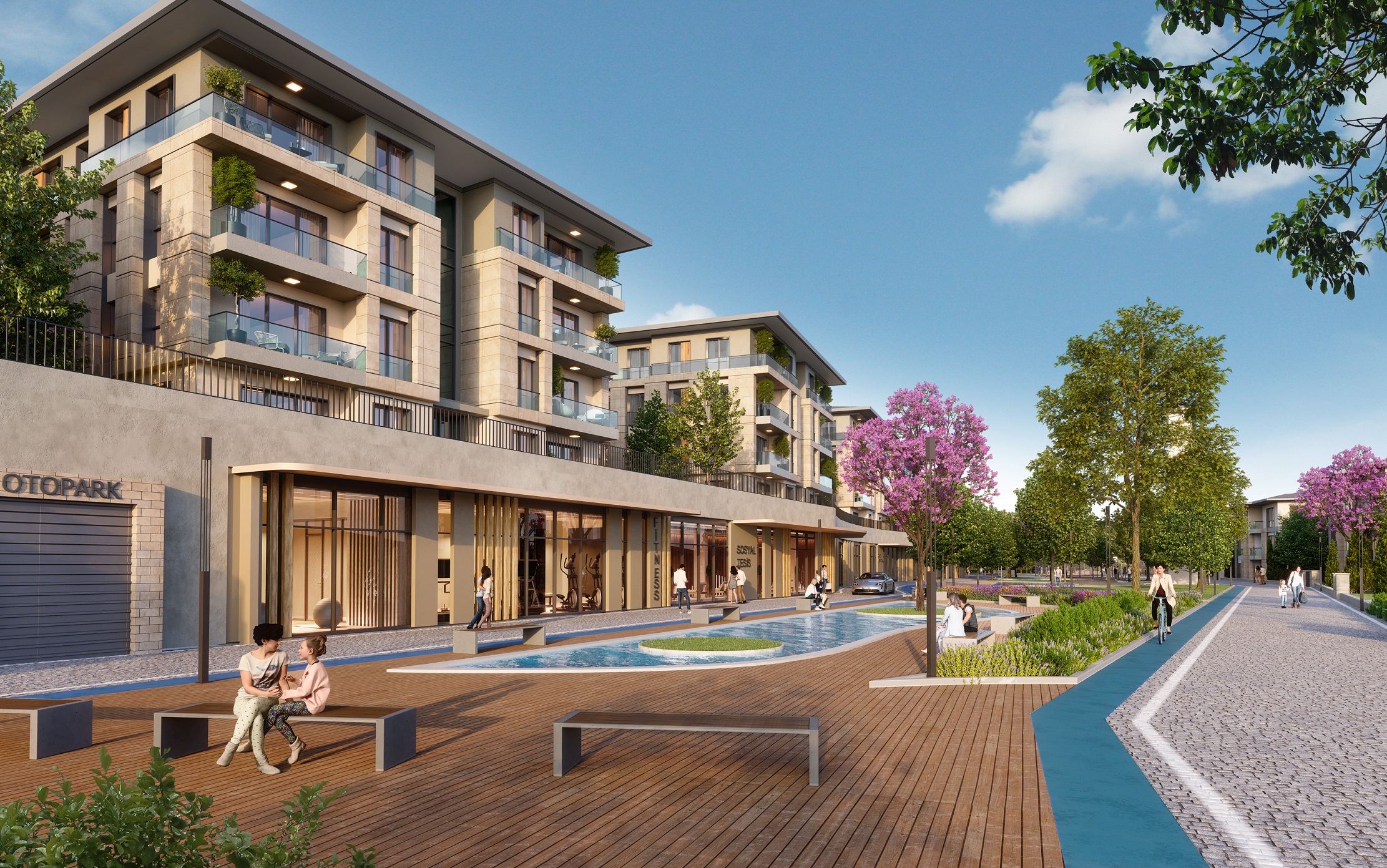 Upscale Properties In Istanbul For Sale - Stylish properties with on-site facilities