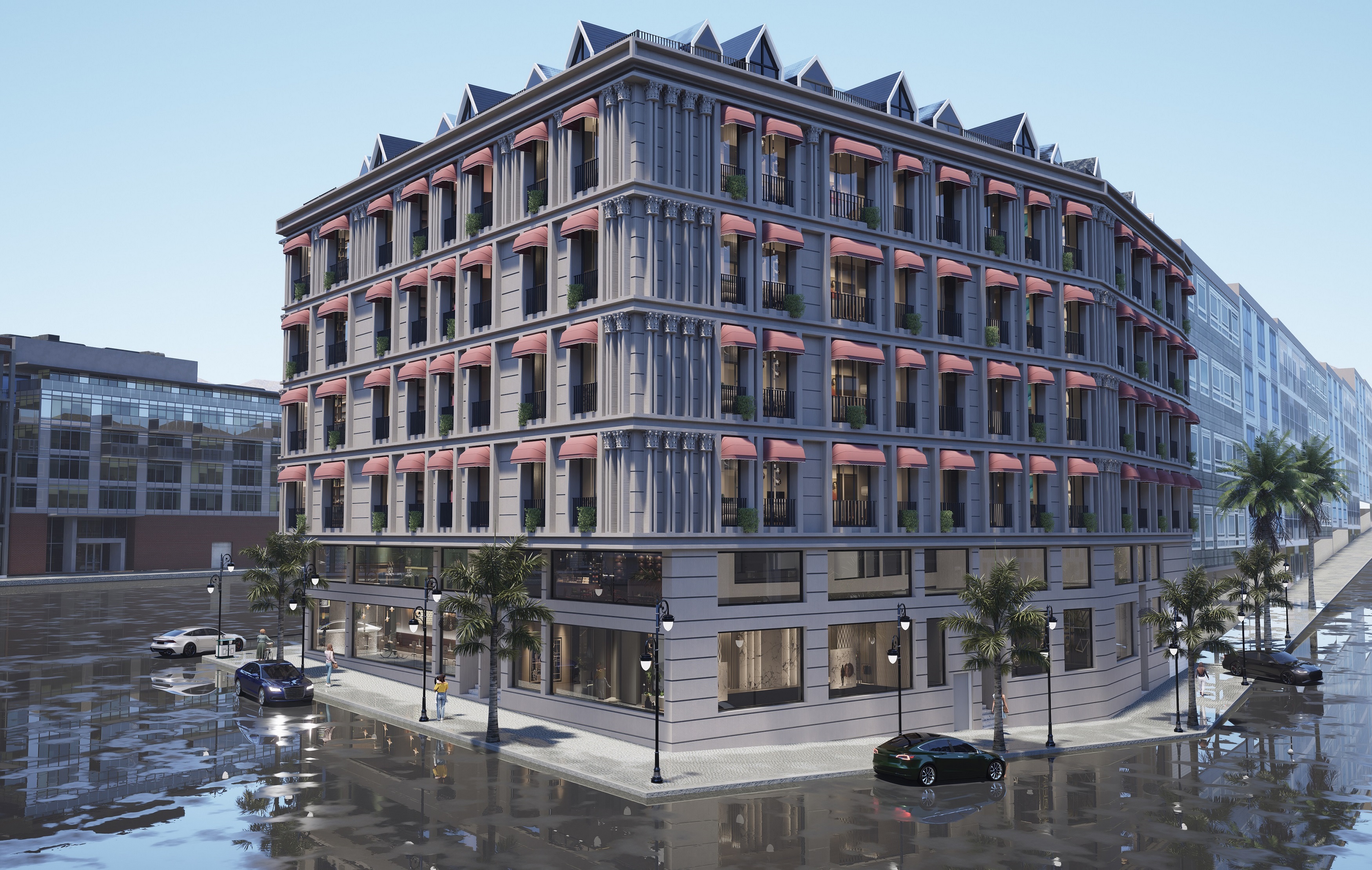 Istanbul Off-Plan City Centre Properties For Sale - A modern, low-rise complex of 1 & 2 bedroom residence apartments