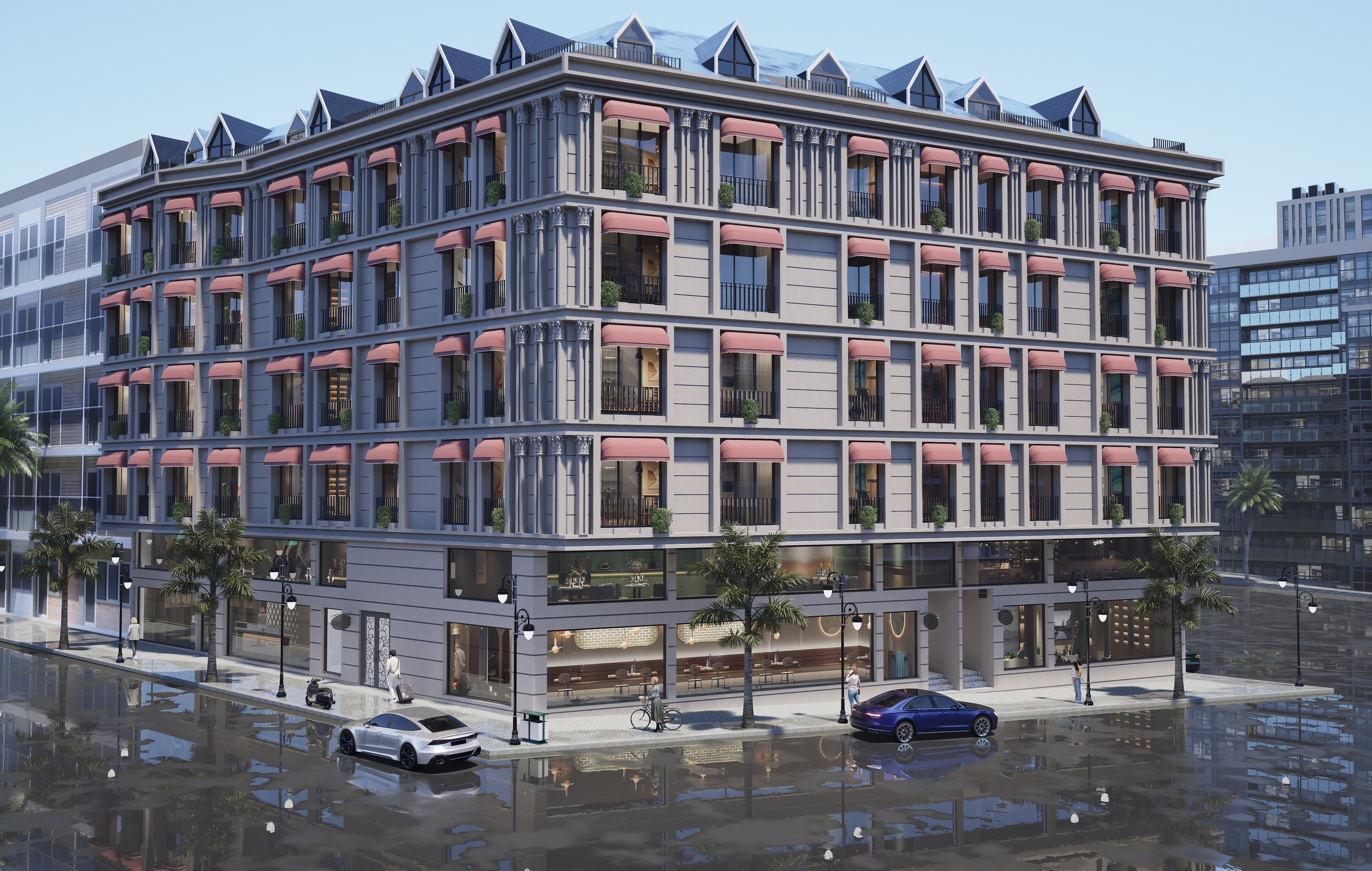 Istanbul Off-Plan City Centre Properties For Sale - A stylish complex of luxury properties in central Istanbul