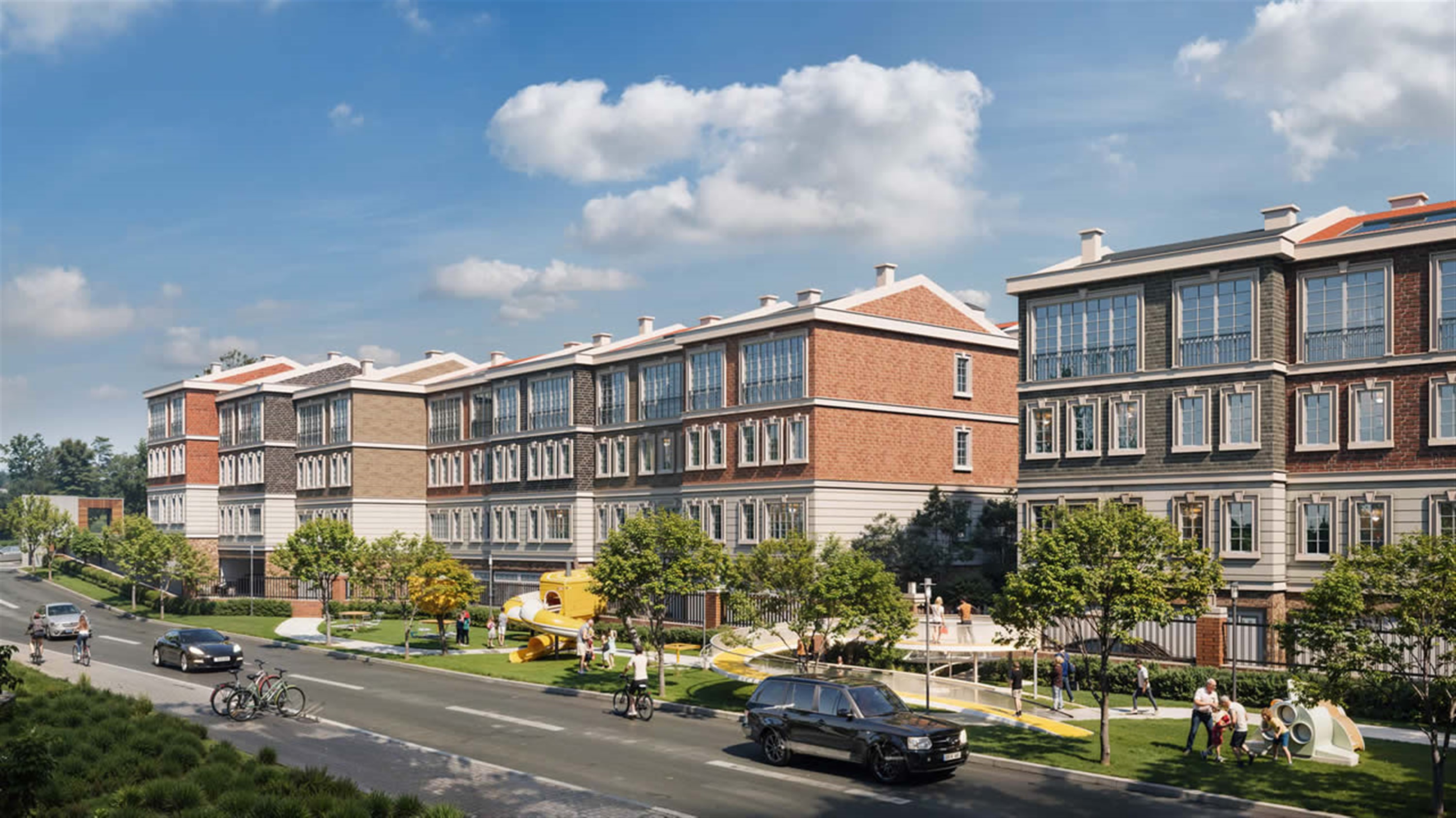 Basaksehir Smart Home Istanbul Villas For Sale - All homes have a private garden