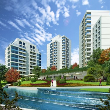 Key Ready Istanbul Investment Apartments For sale - Close To The Airport - Complex view