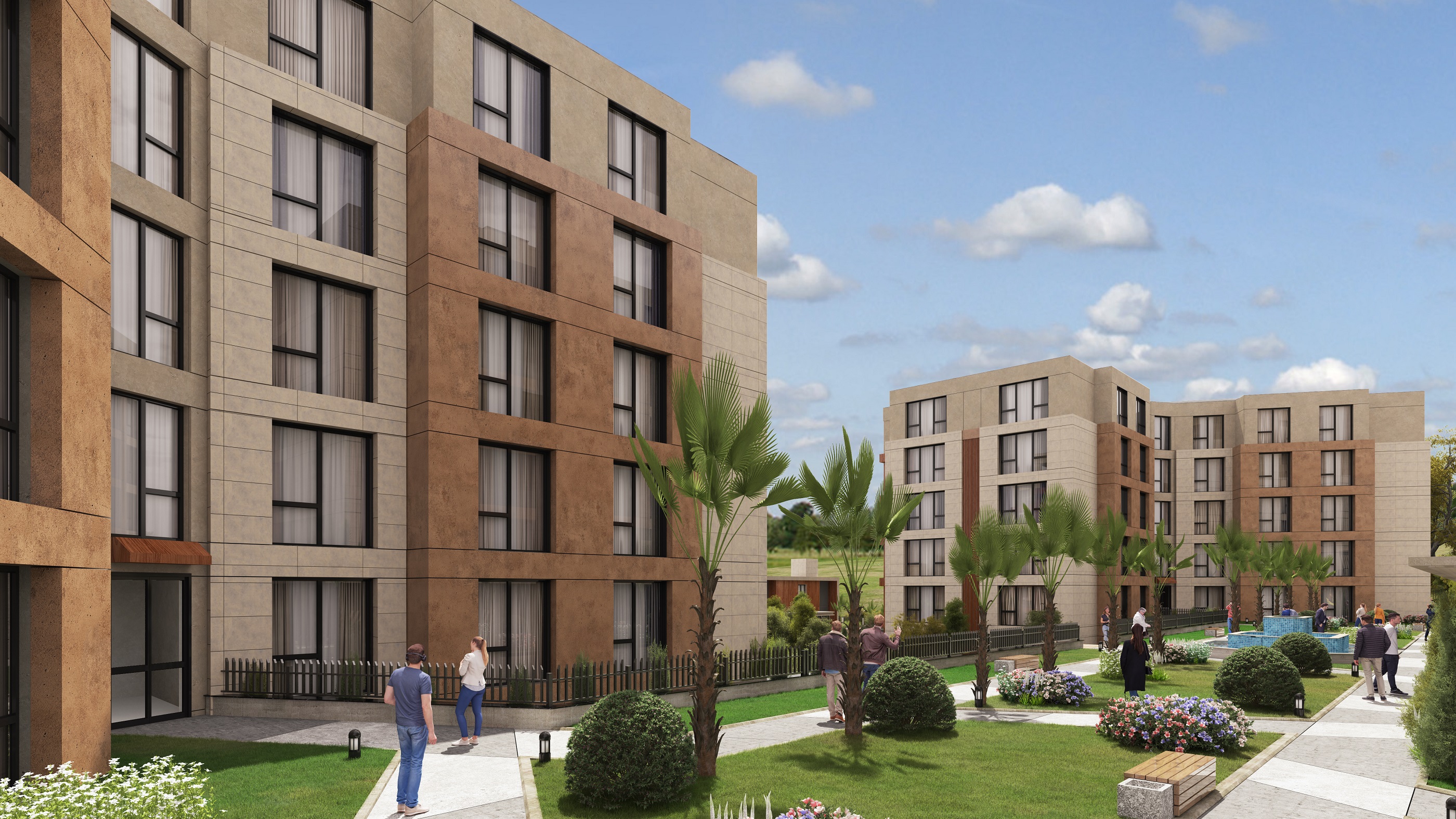 Impressive Off-Plan Istanbul Properties For Sale - Beautifully landscaped social gardens