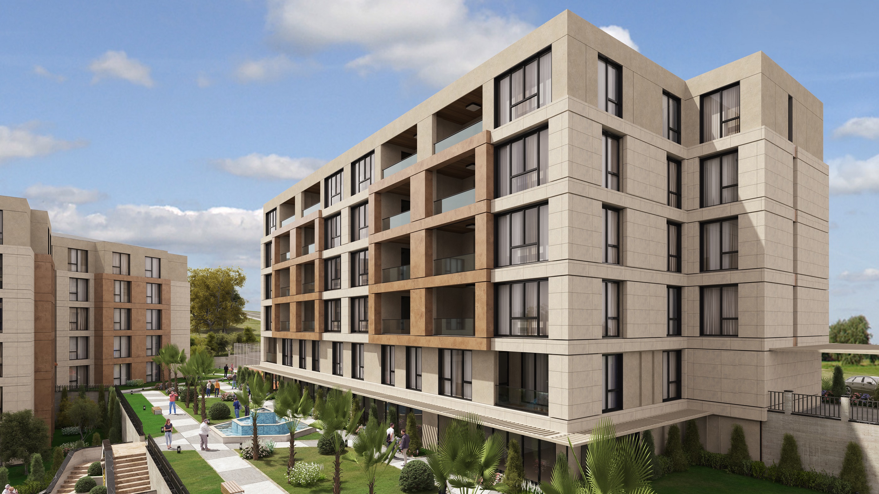 Impressive Off-Plan Istanbul Properties For Sale - Modern residence apartments on a luxury complex