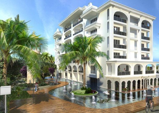 Luxury Grand Apartments for Sale in Istanbul - Excellent Facilites - complex view