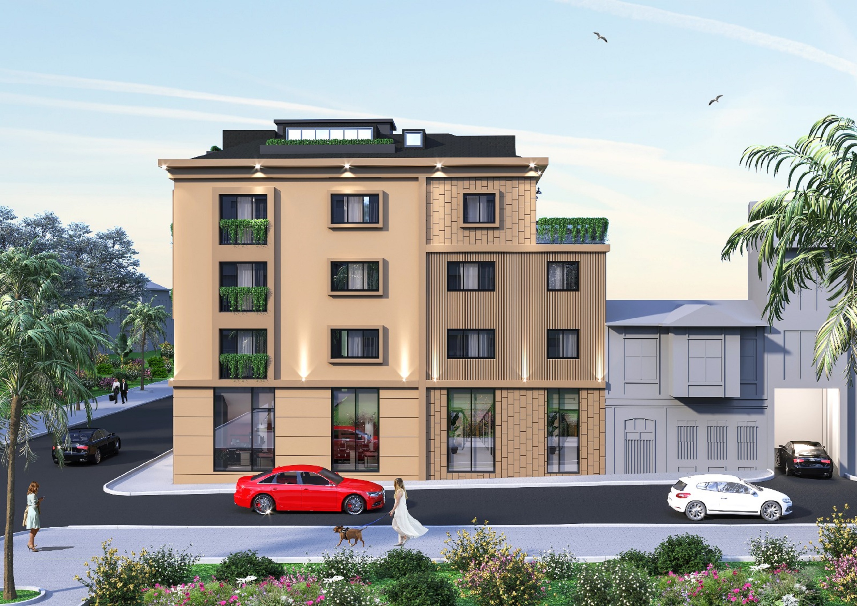 Istanbul City Centre Property For Sale - Modern residence properties