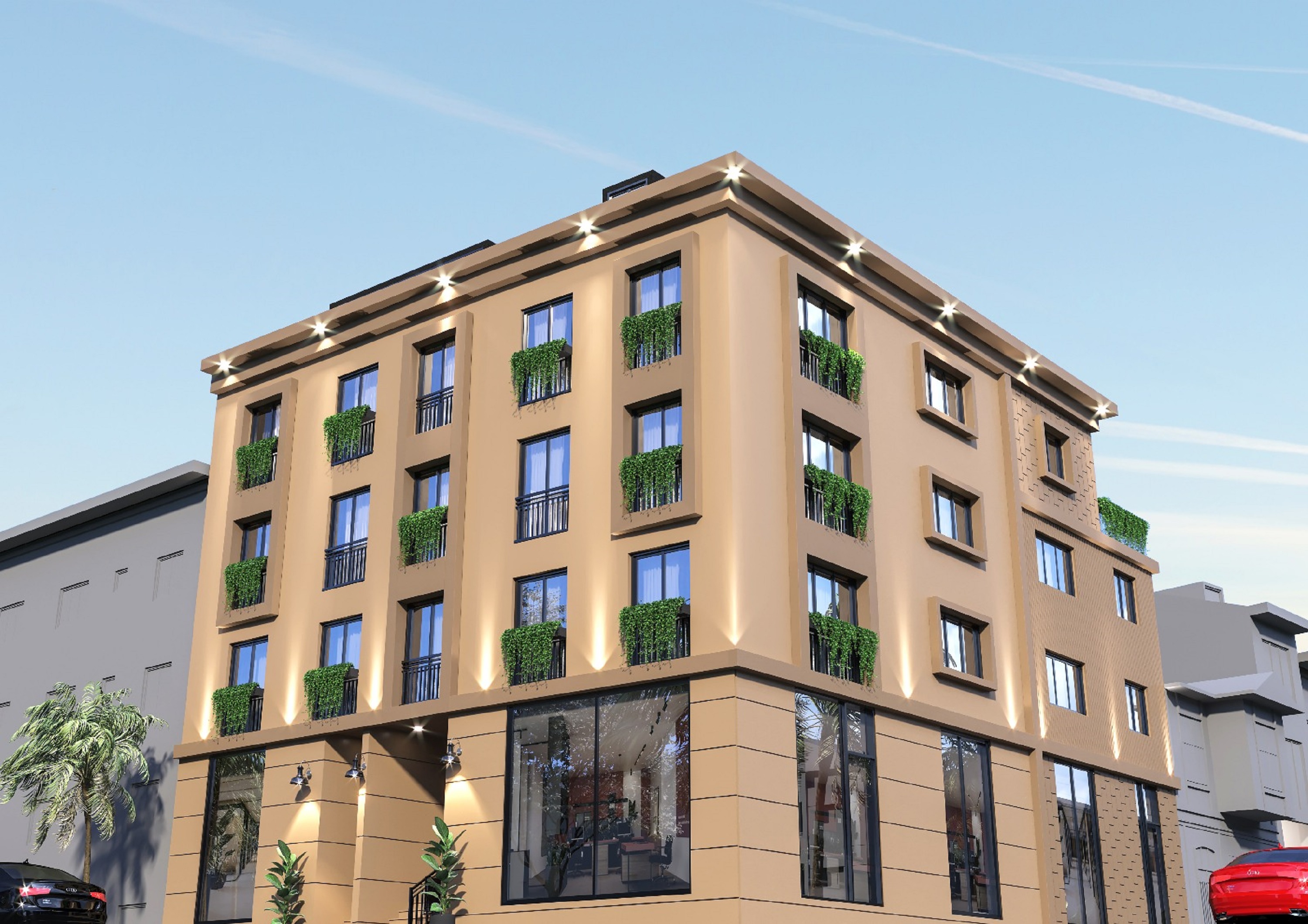 Istanbul City Centre Property For Sale - Simplistic architecture