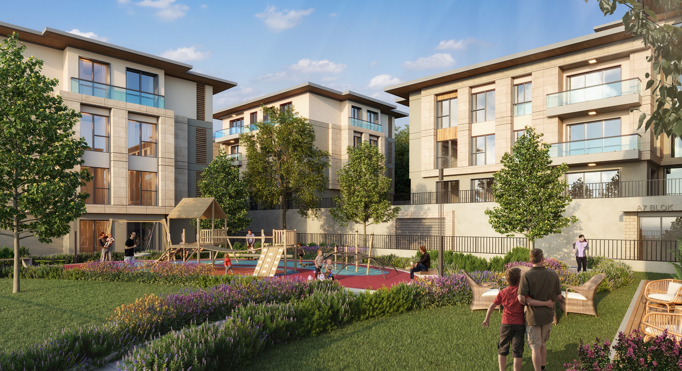 Delightful Properties In Istanbul For Sale - Landscaped gardens