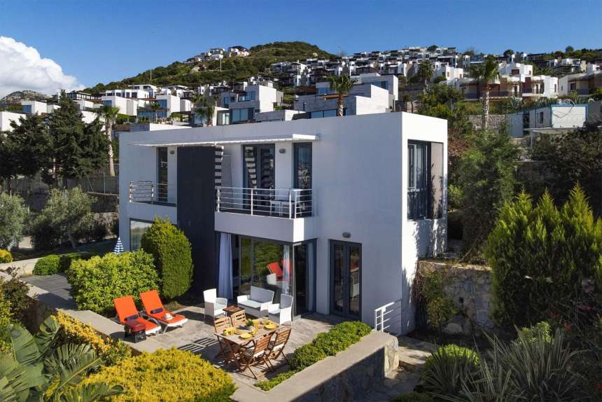A Serene Duplex Garden Apartment In Bodrum For Sale - Main view of the garden duplex apartment