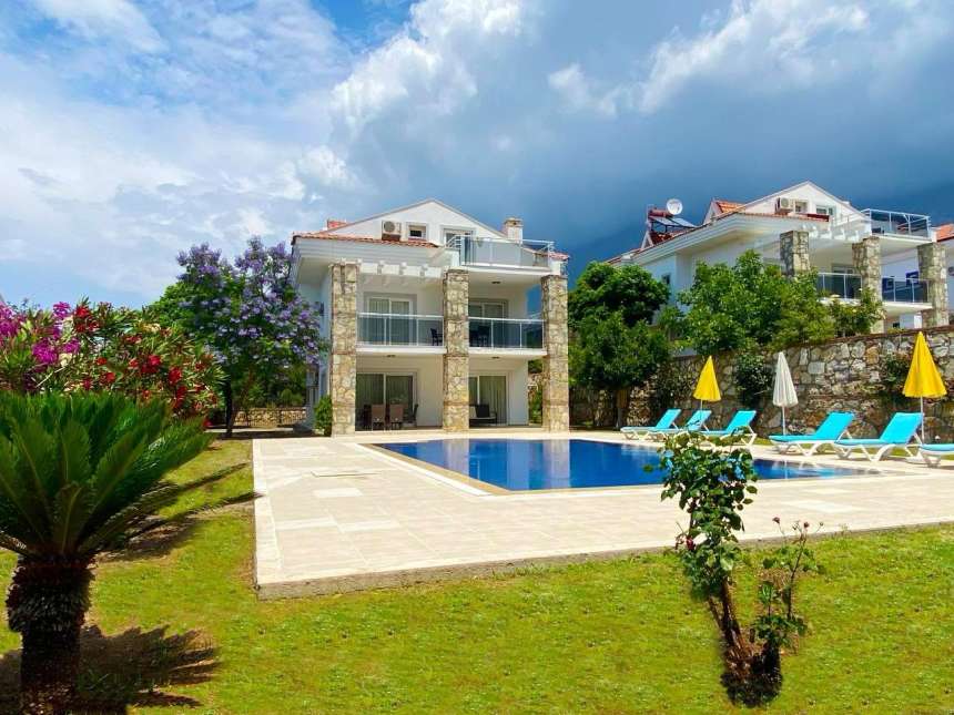 An Immaculate Fethiye Property For Sale – A large private garden