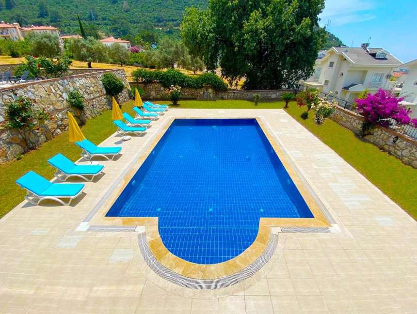 An Immaculate Fethiye Property For Sale – Private pool and sun terrace