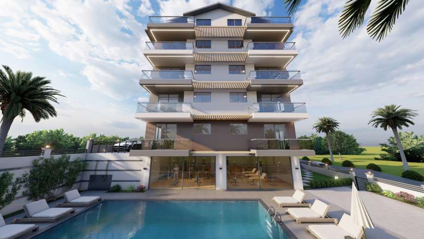 Modern Property For Sale In Fethiye For Sale - Main view of the apartment complex